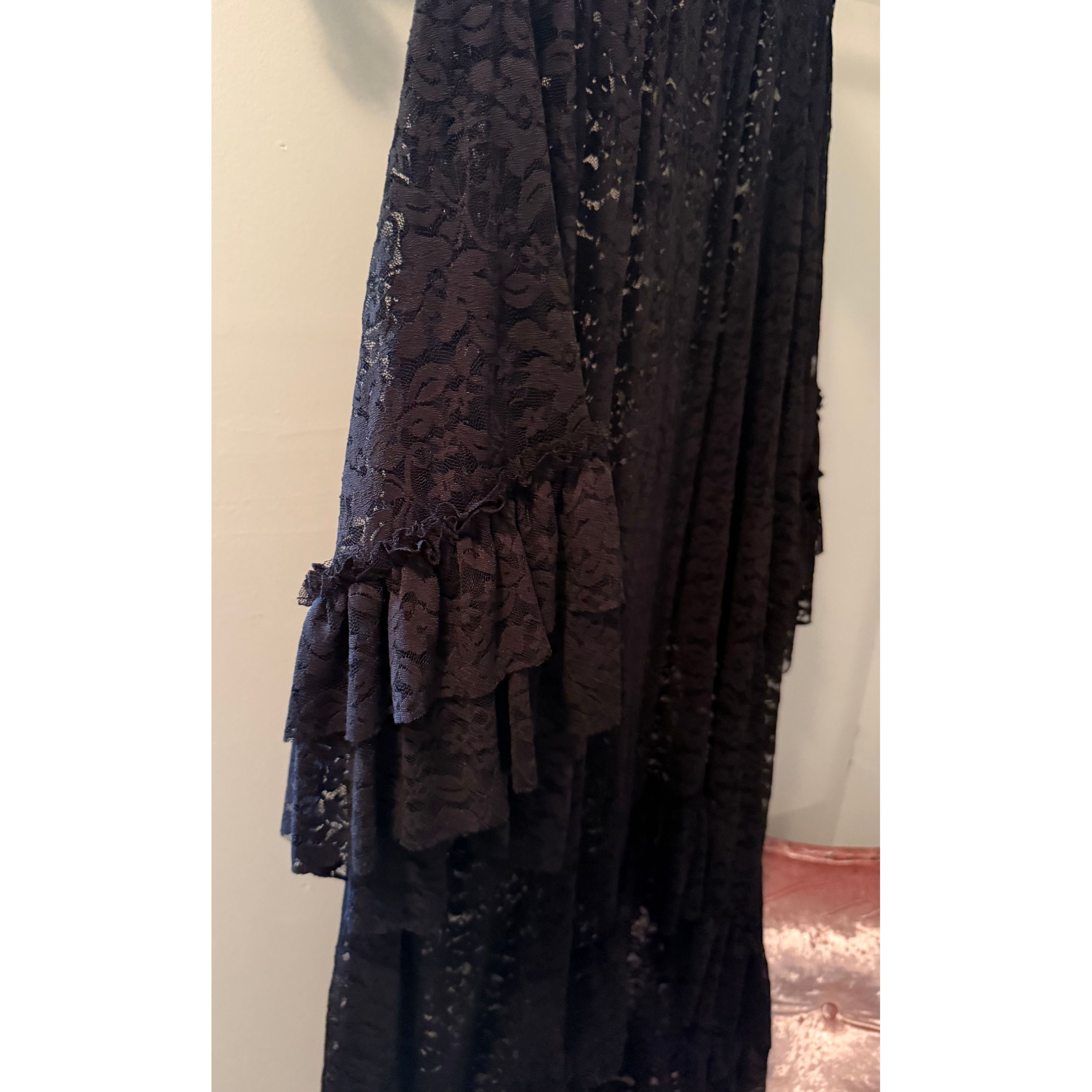 Wild At Heart Black Lace Top