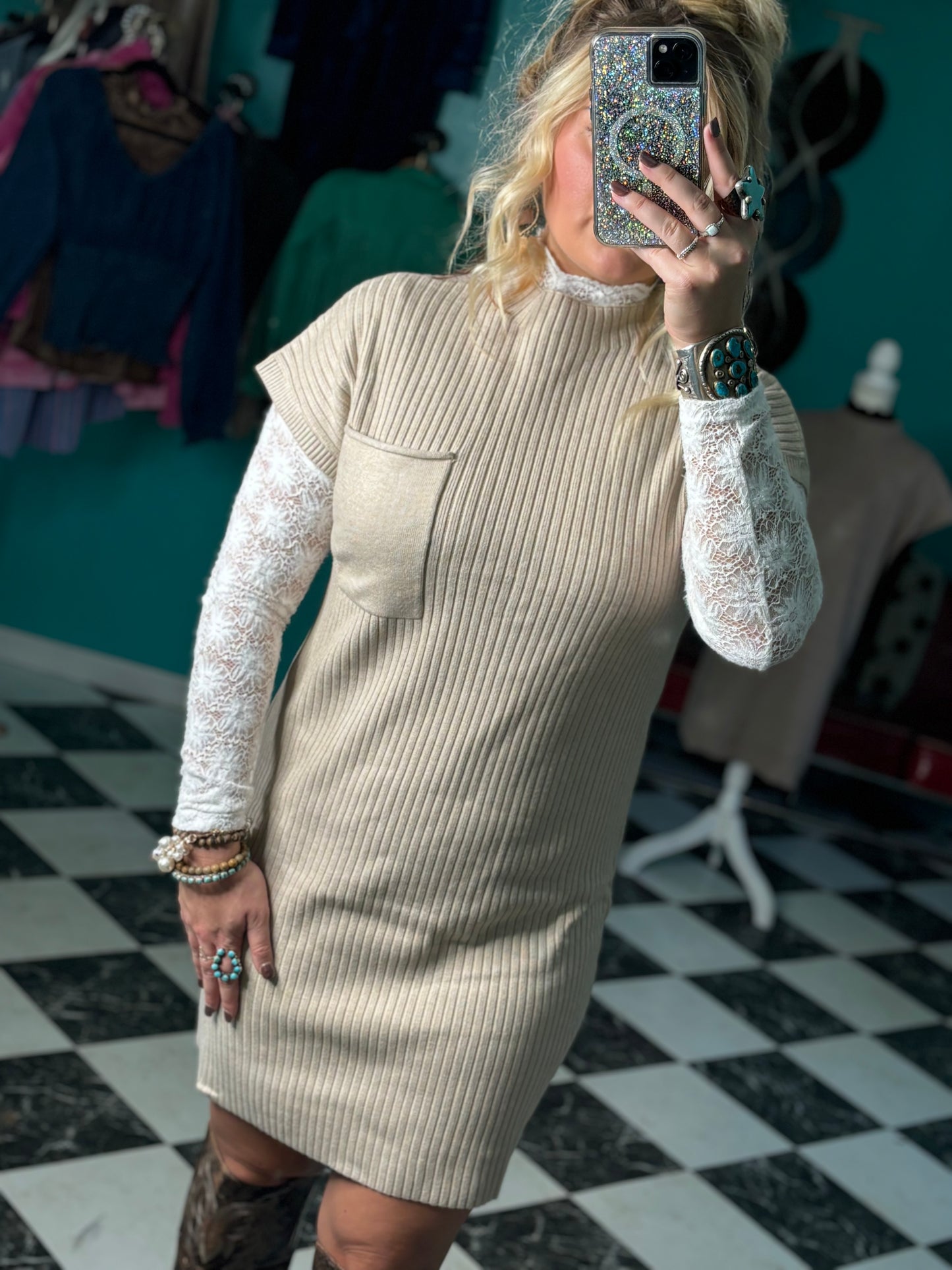 The Sunday Sweater Dress