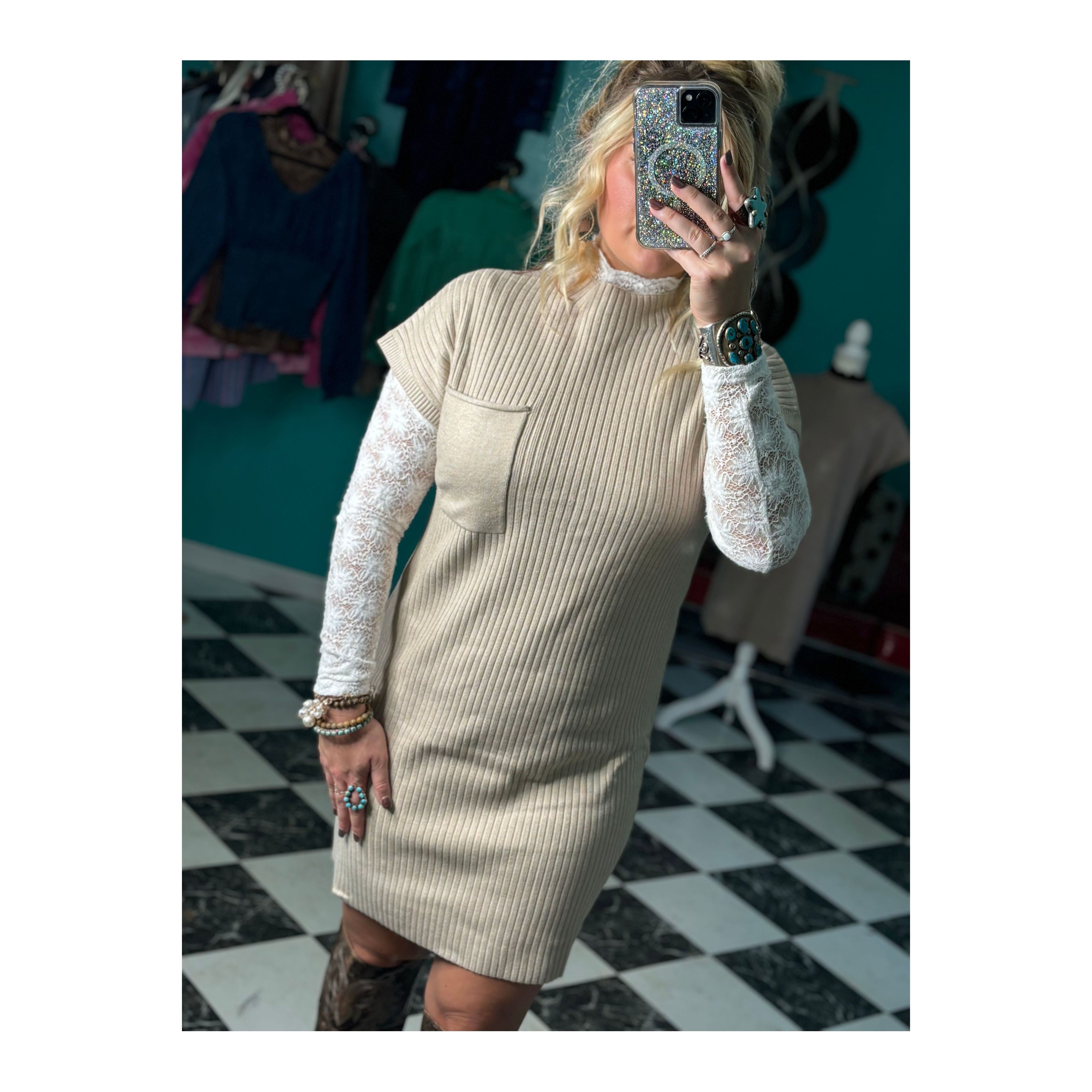 The Sunday Sweater Dress