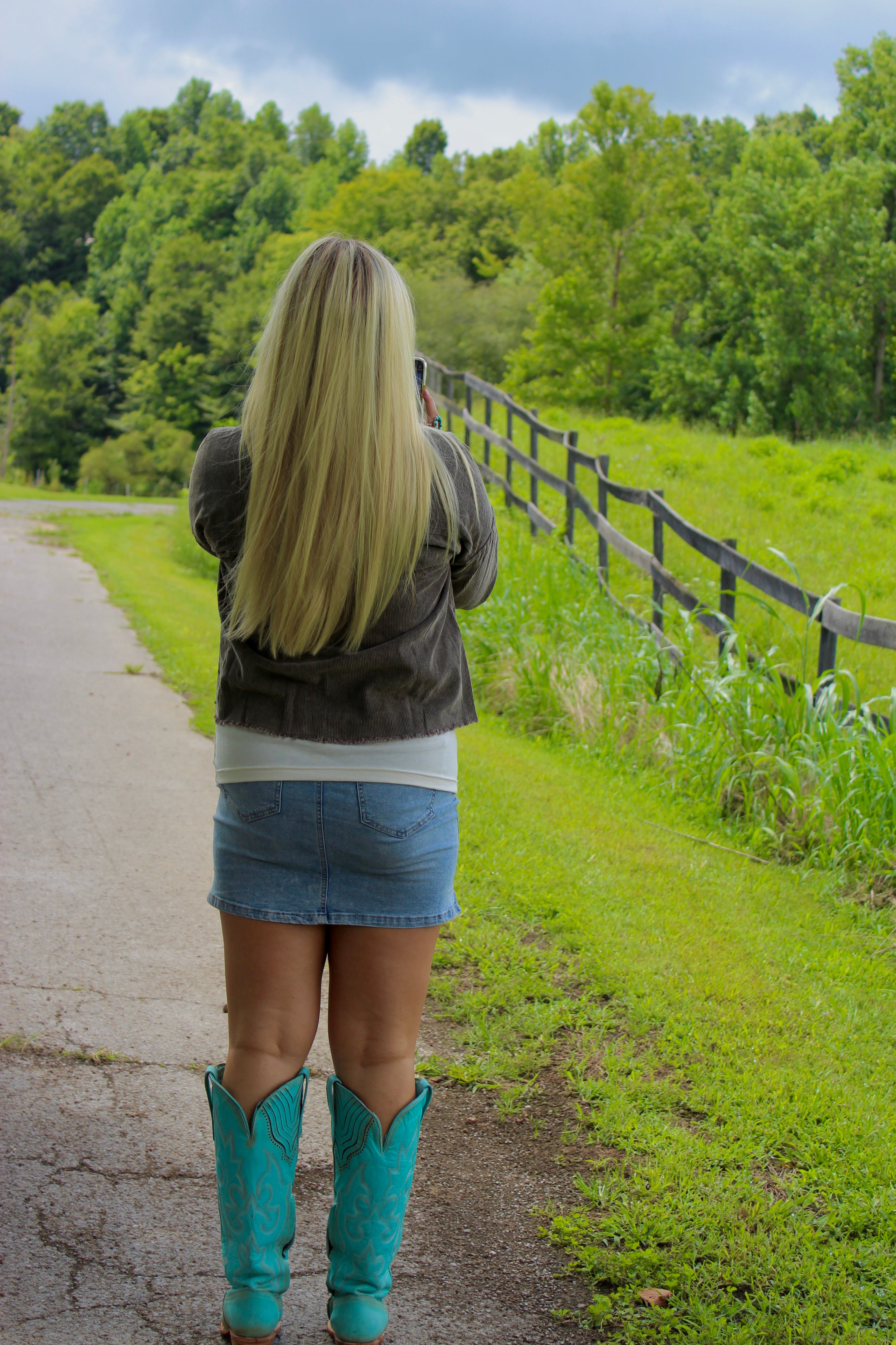 Snakeskin Corduroy Jacket