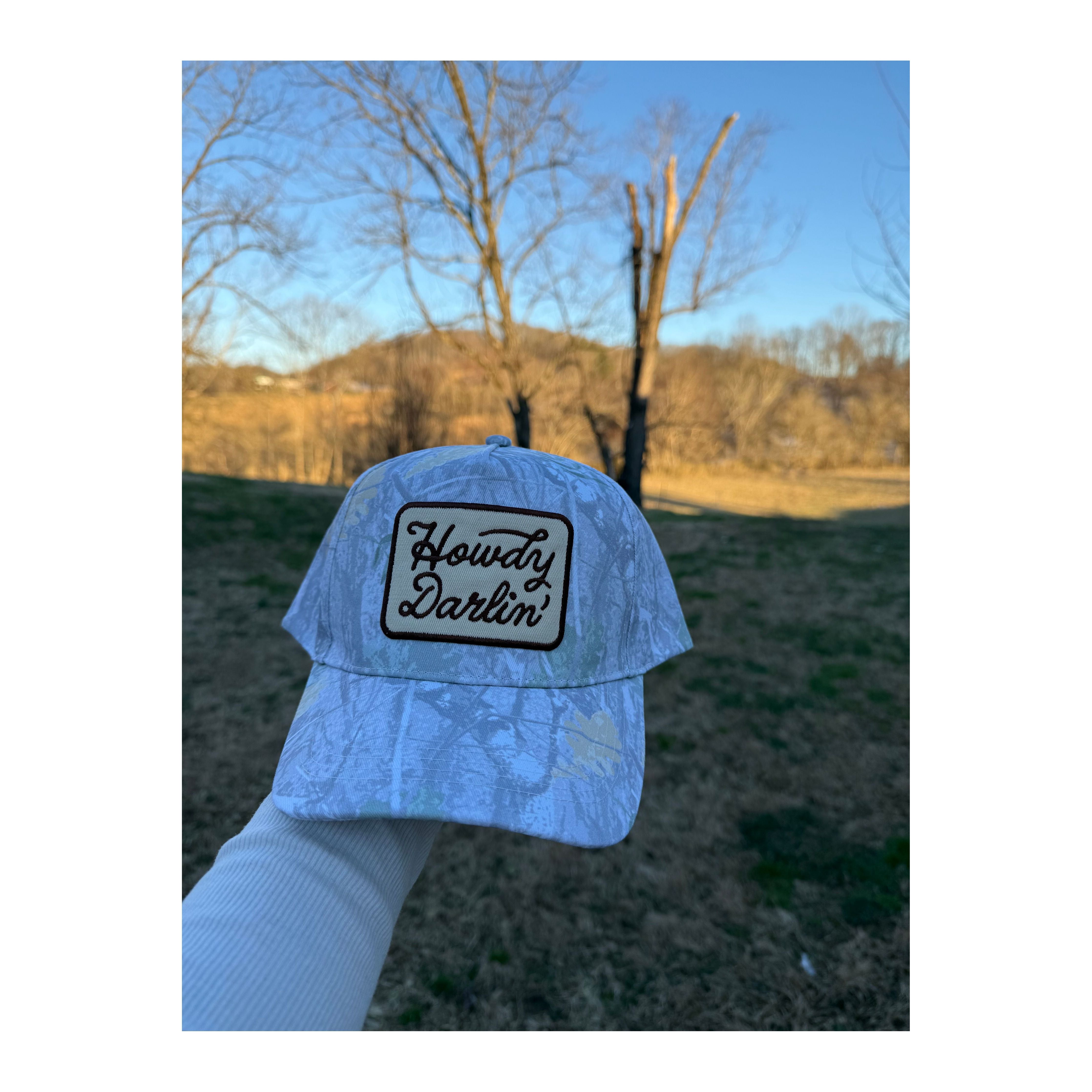 Howdy Darlin (white camo)