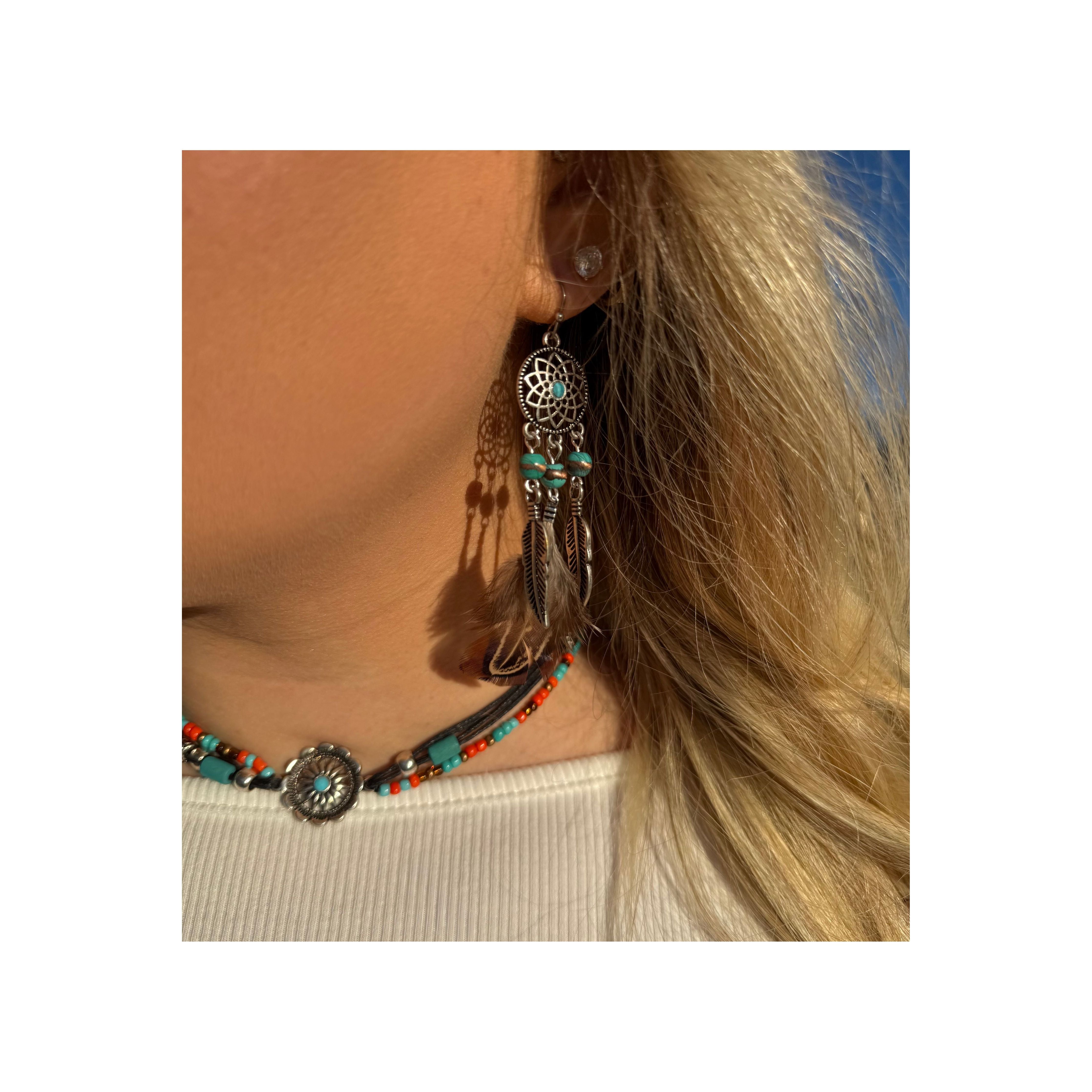 Dream Catcher Earring
