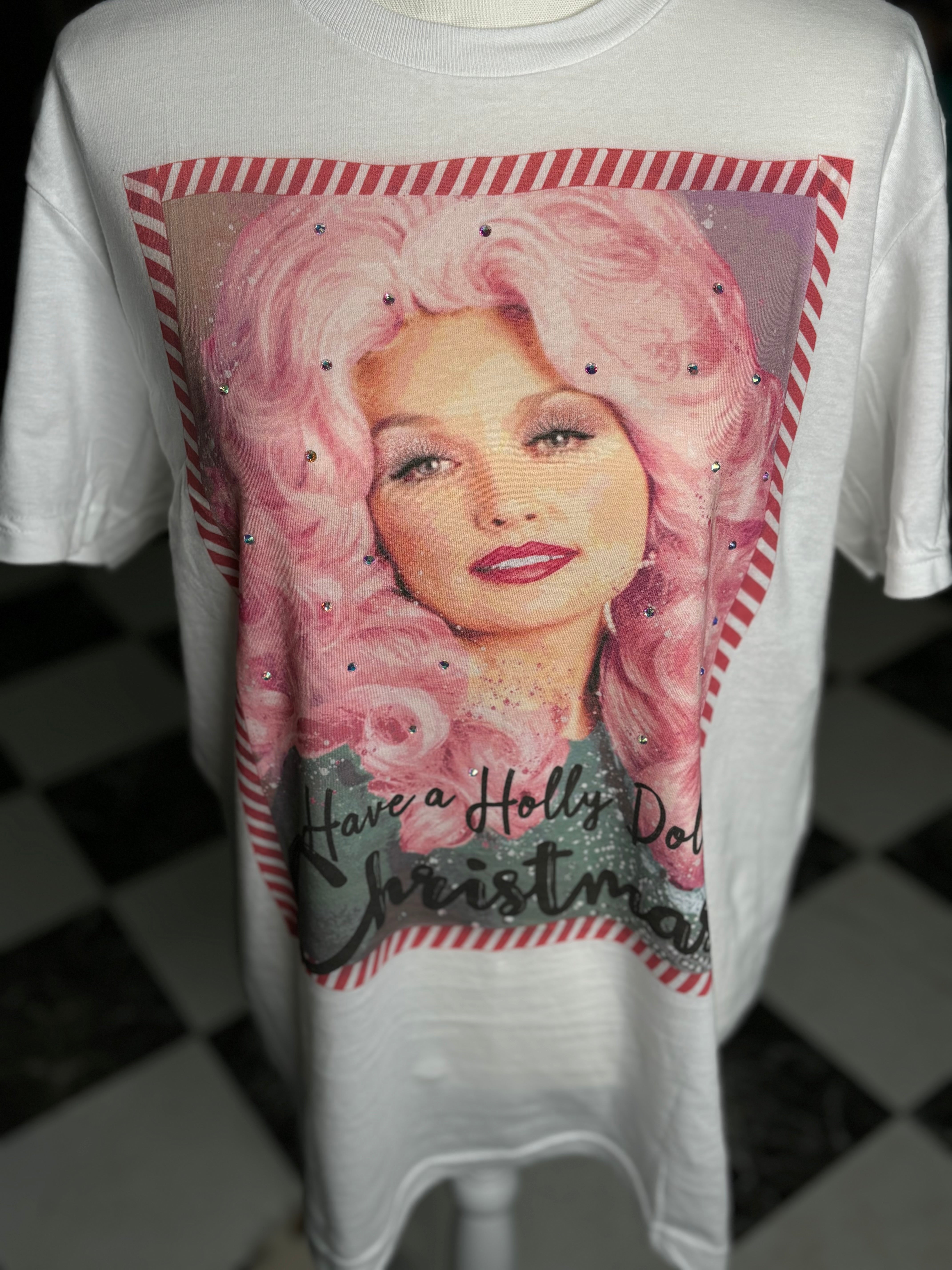Holly Dolly Christmas (with diamonds)