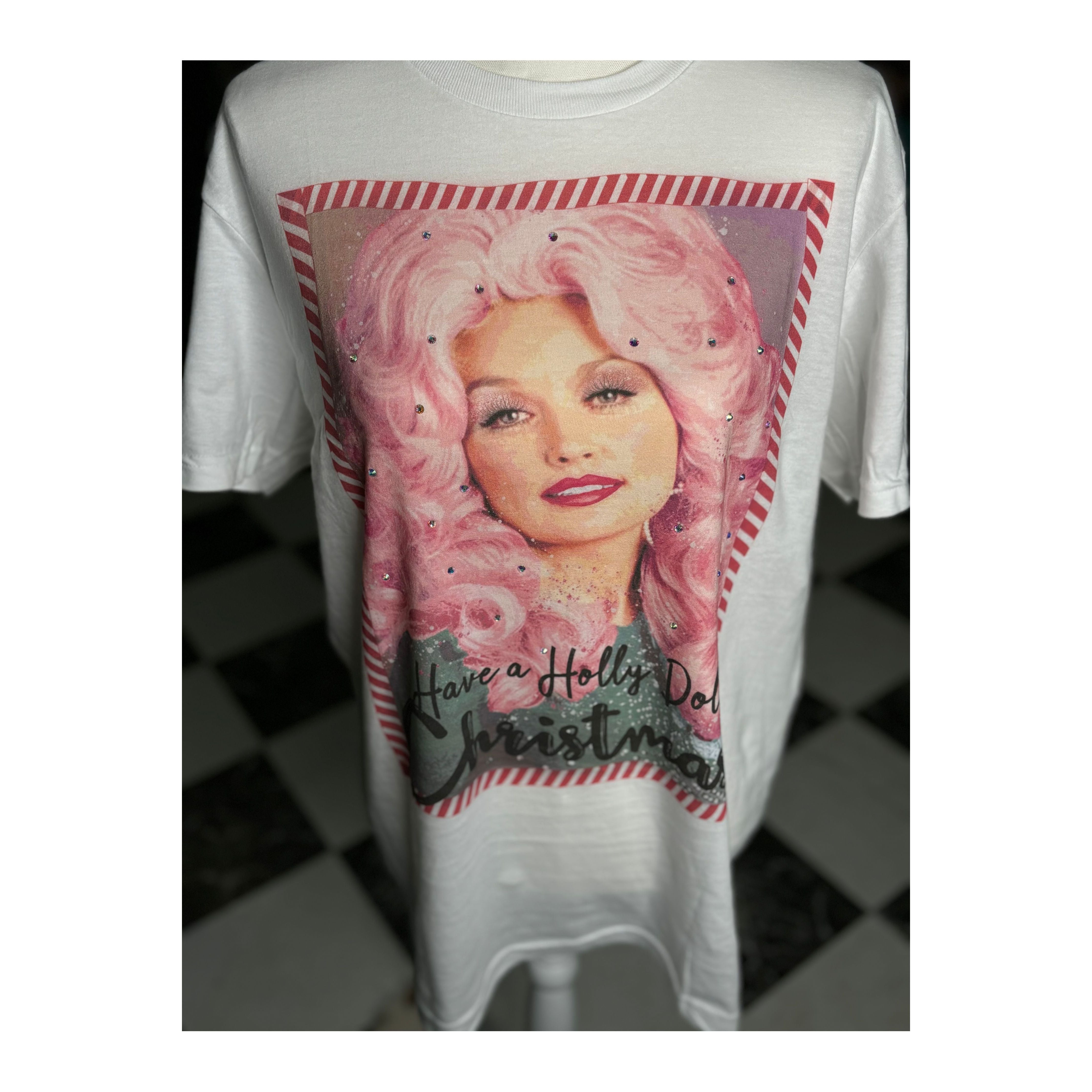 Holly Dolly Christmas (with diamonds)