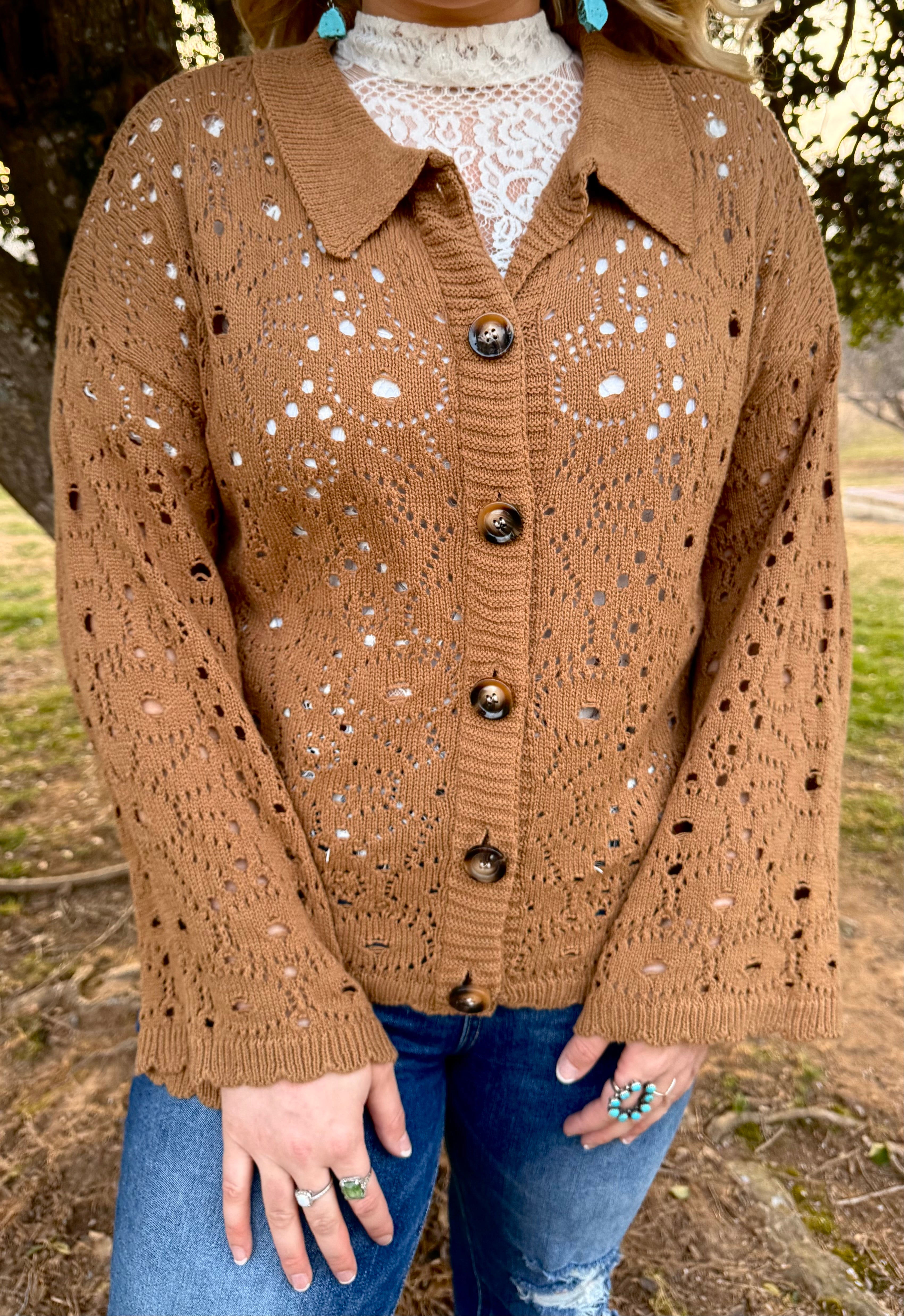 Feelin Springy Cardigan