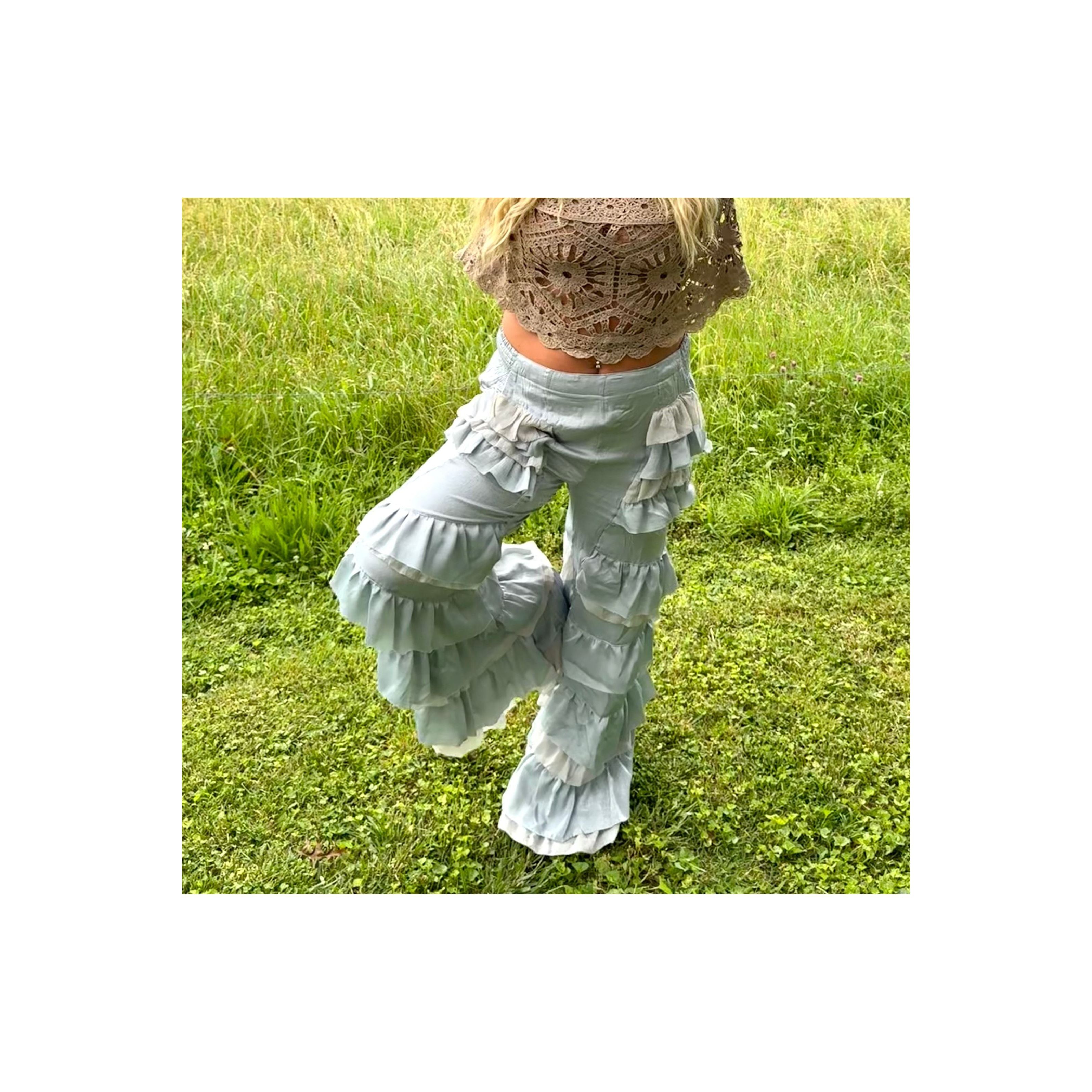 Oli & Hali: Tiered Ruffle Pant