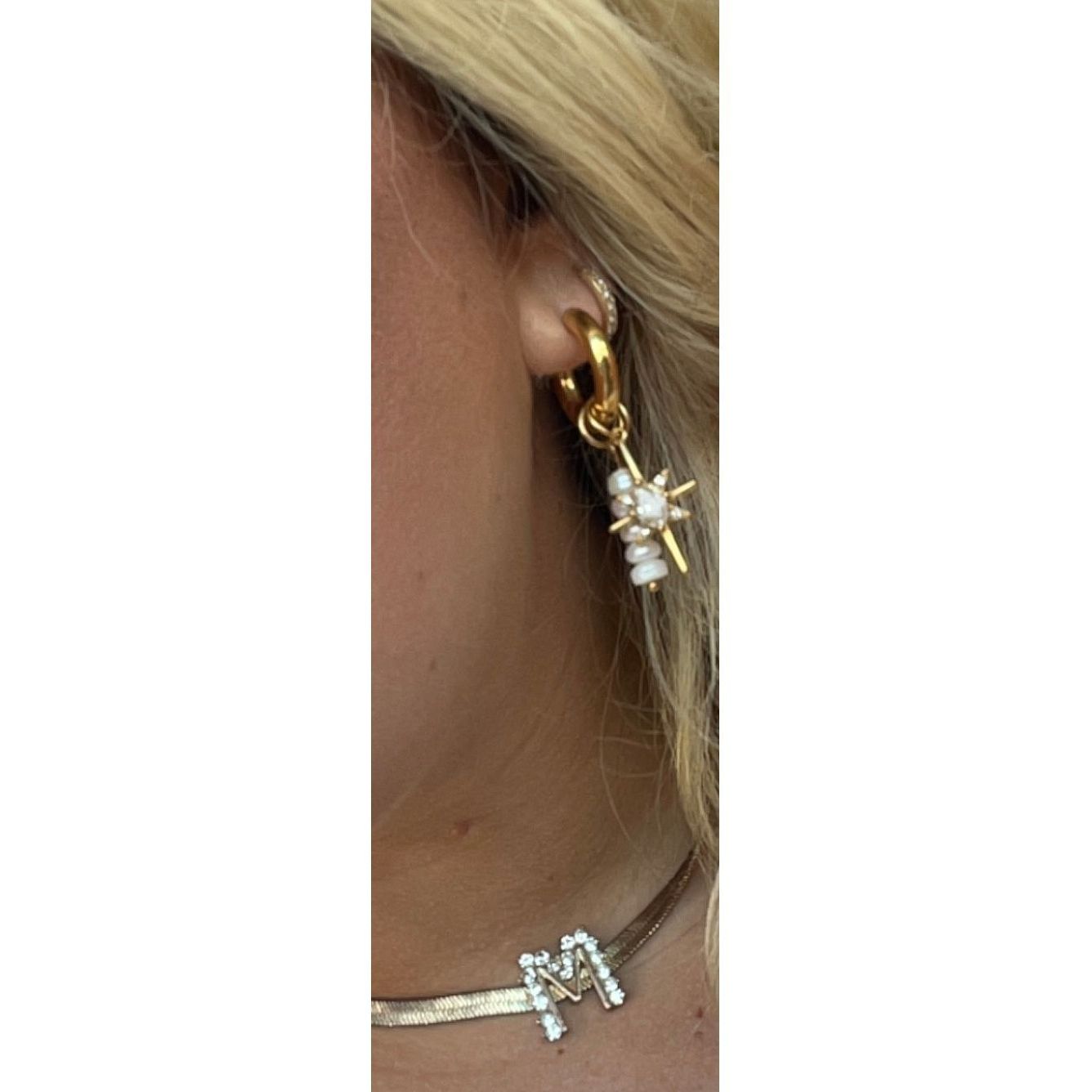 Star Charm Earrings