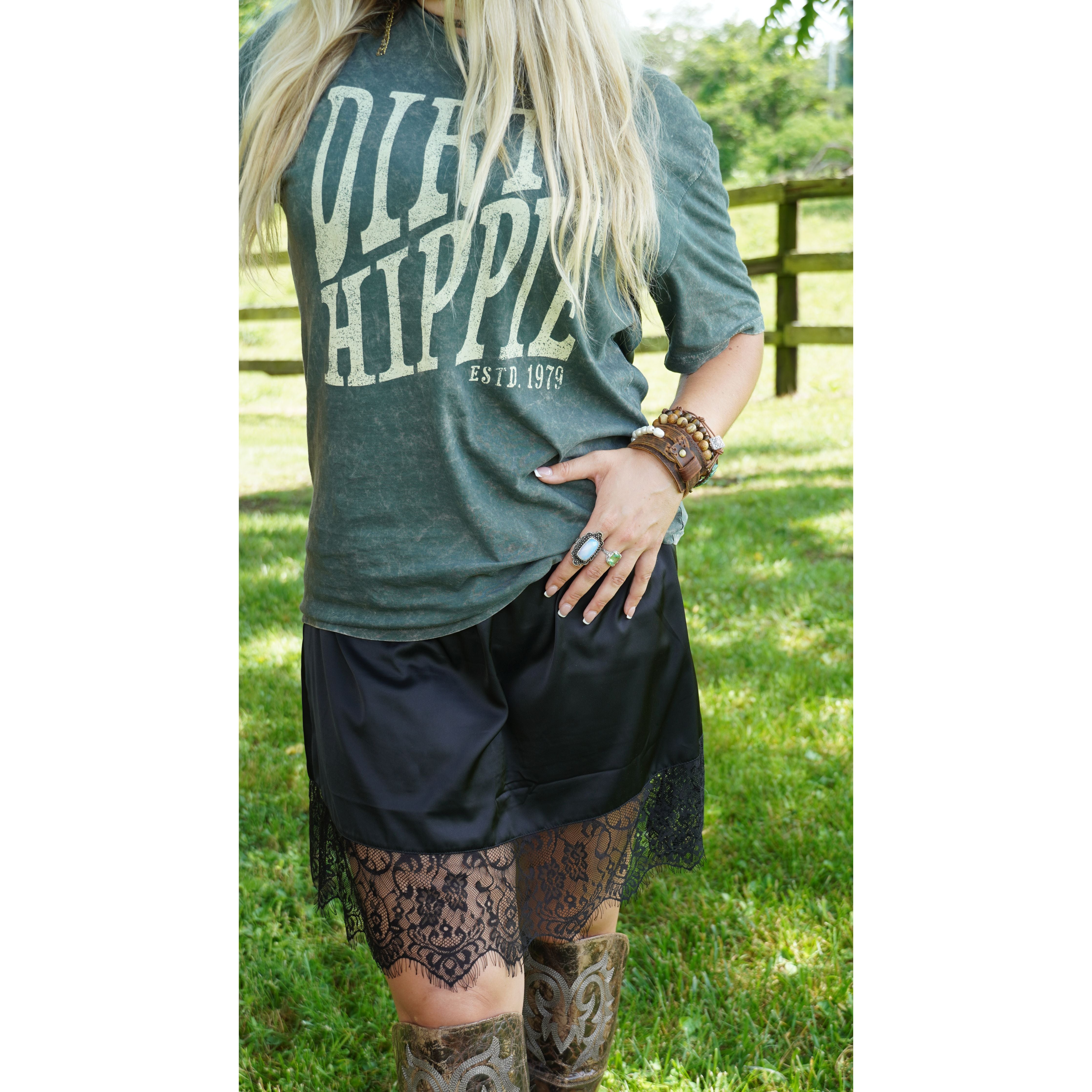 Dirty Hippie Acid Washed Tee