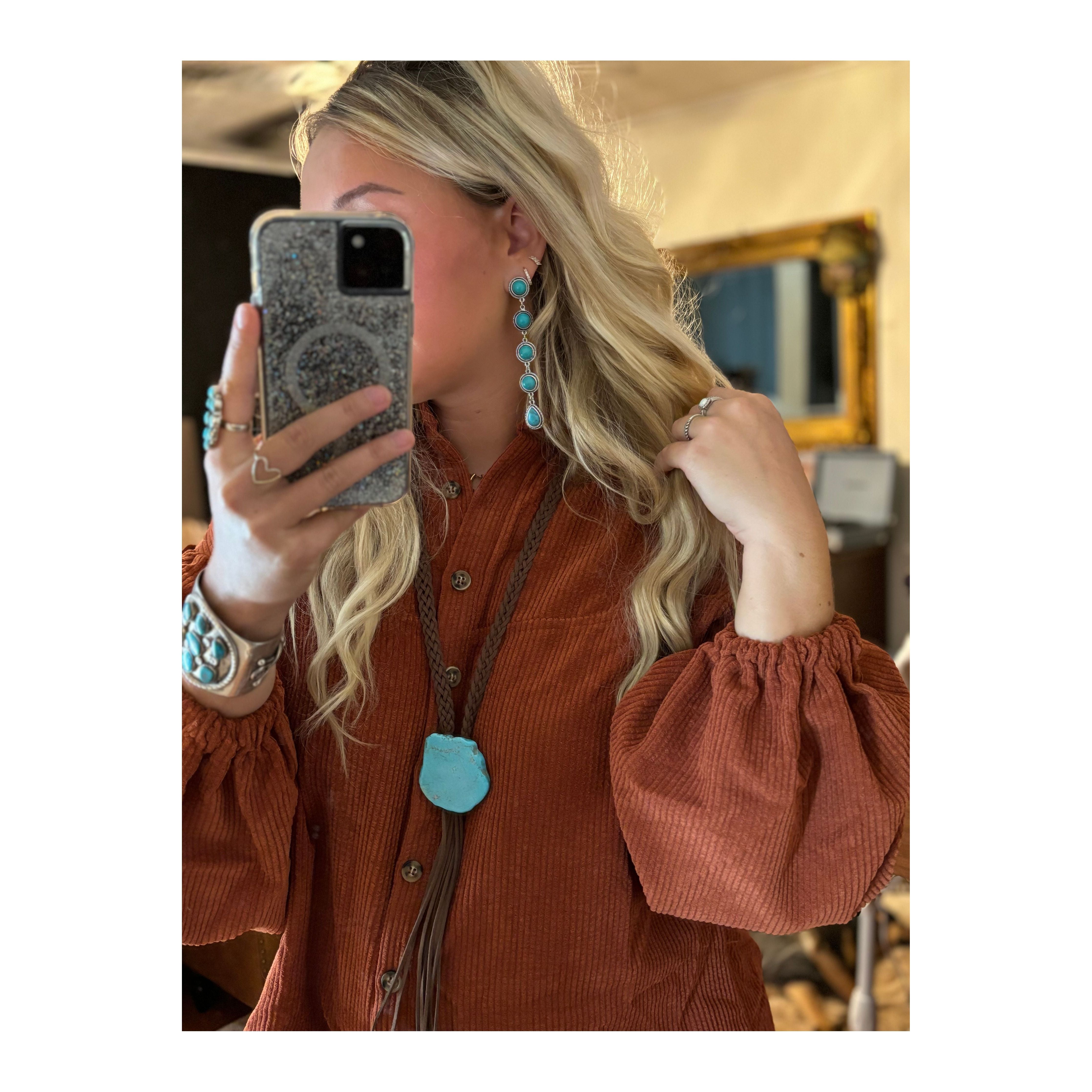 Turquoise Drop Earrings