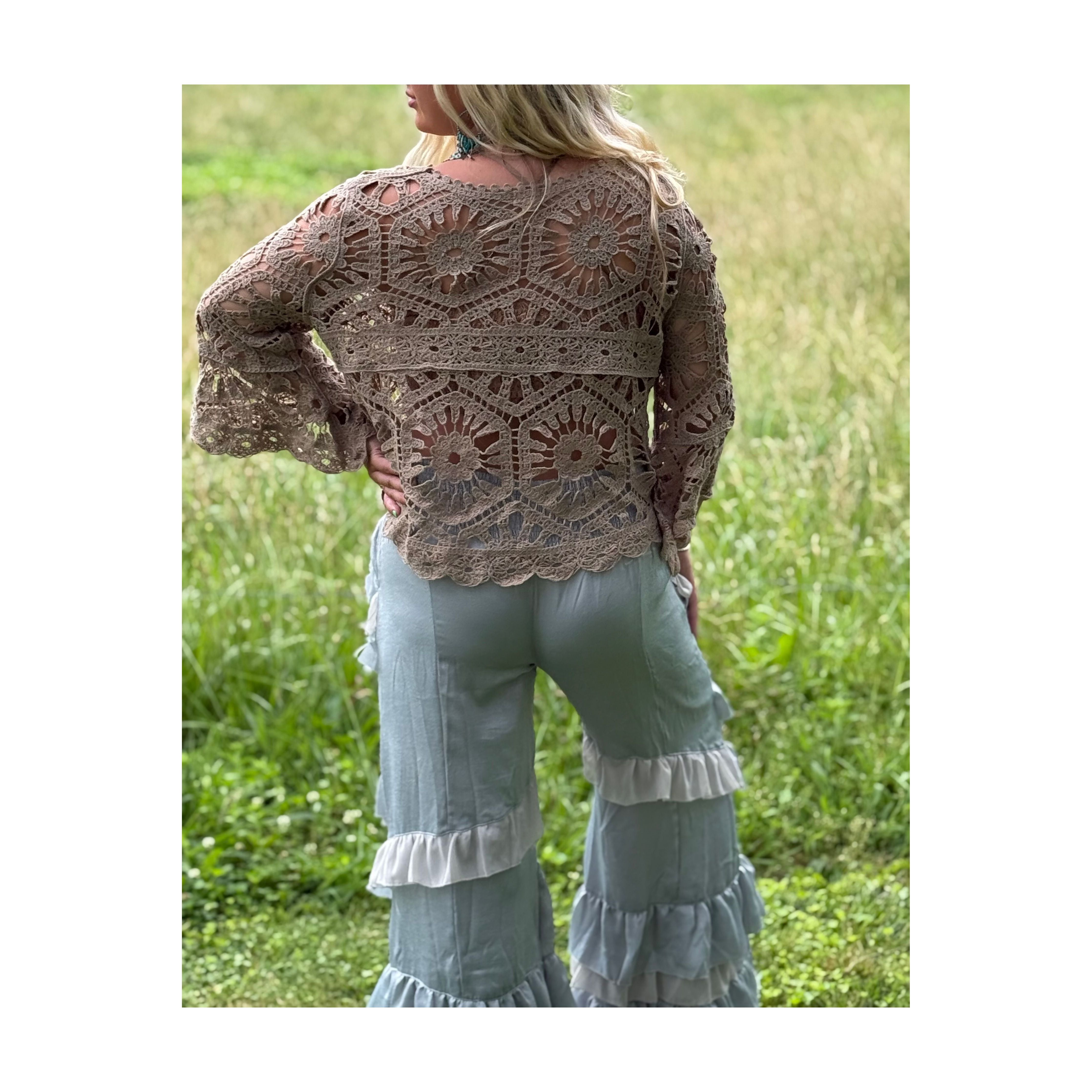 Oli & Hali: Tiered Ruffle Pant