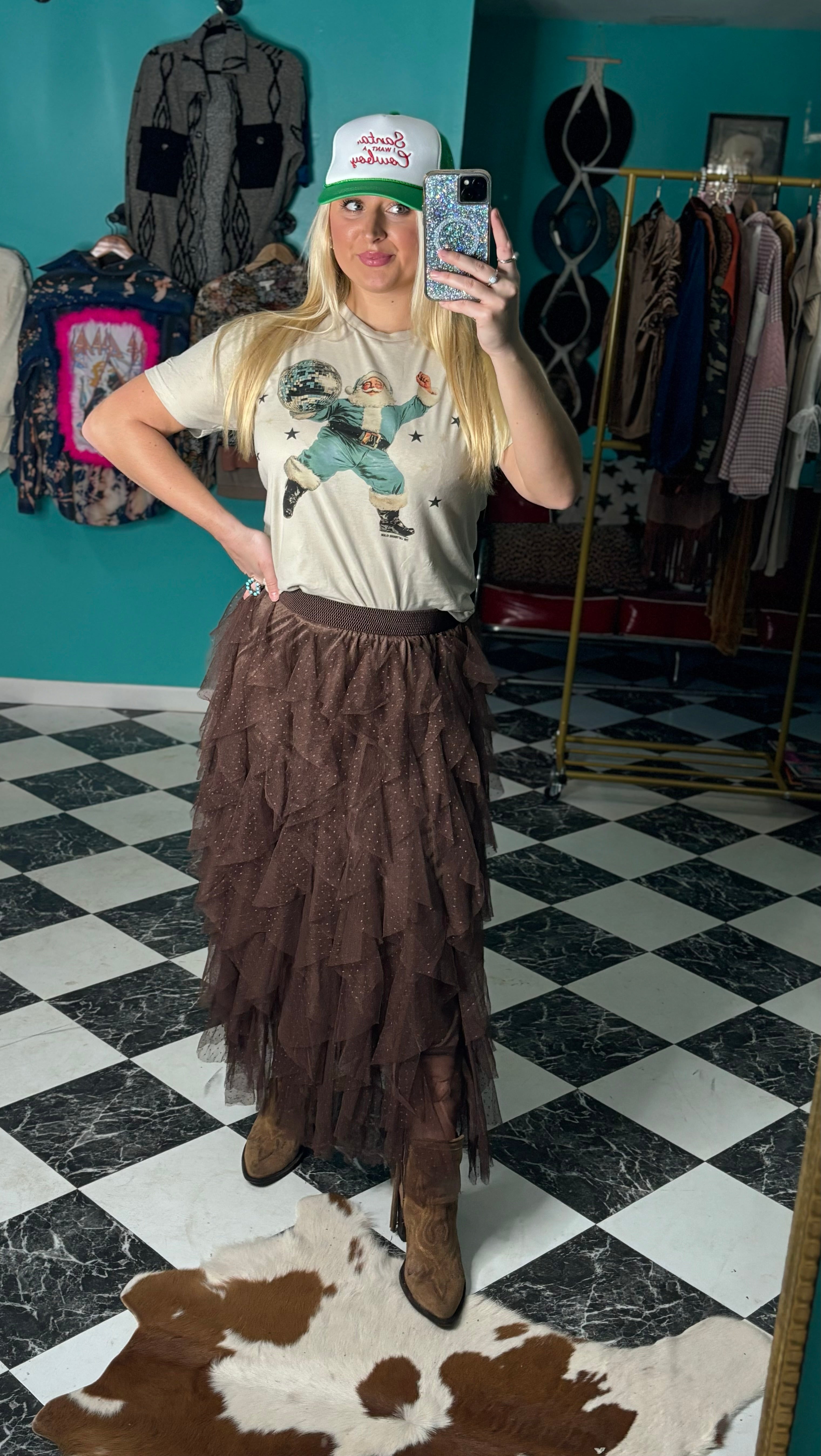 Santa I Want A Cowboy Hat