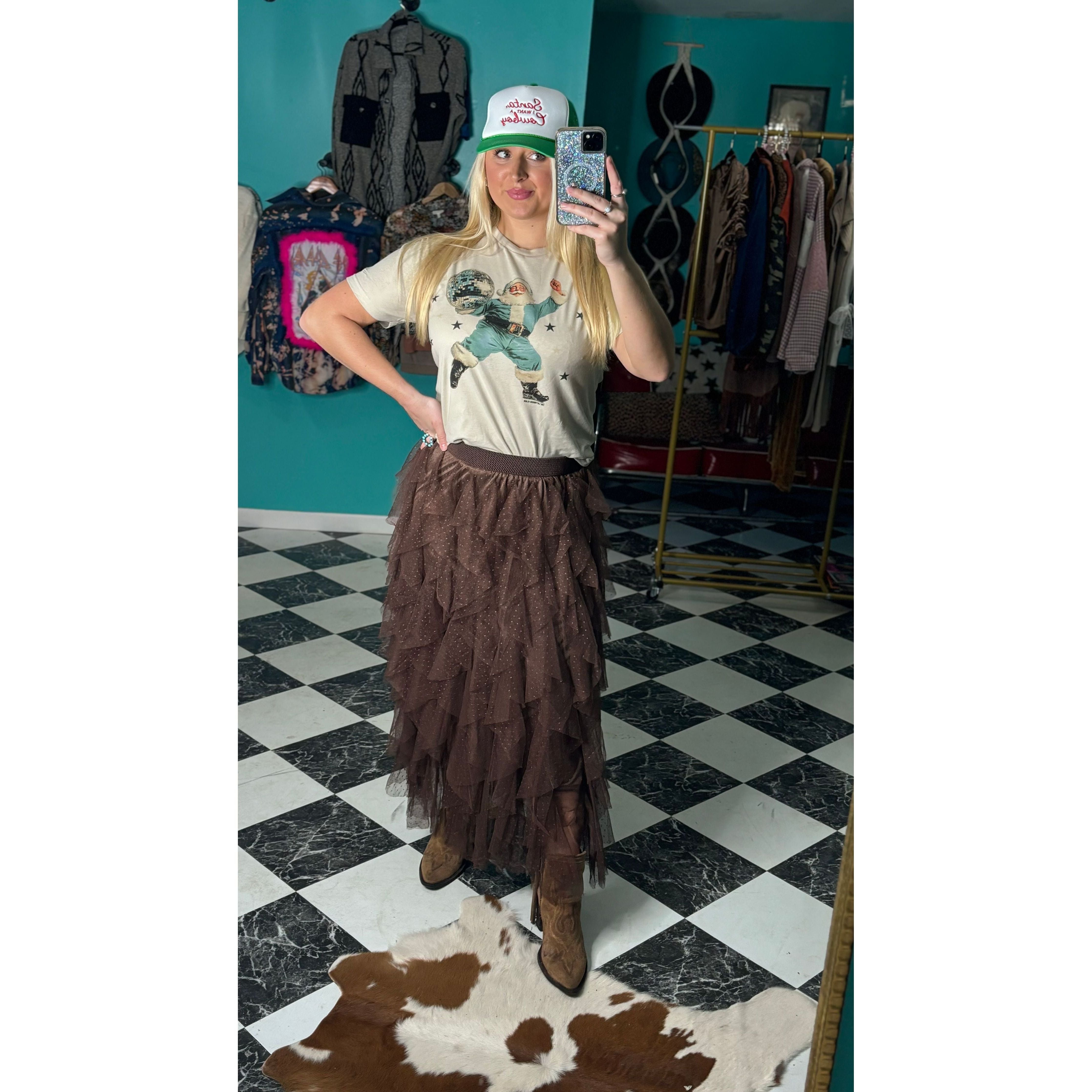 Santa I Want A Cowboy Hat