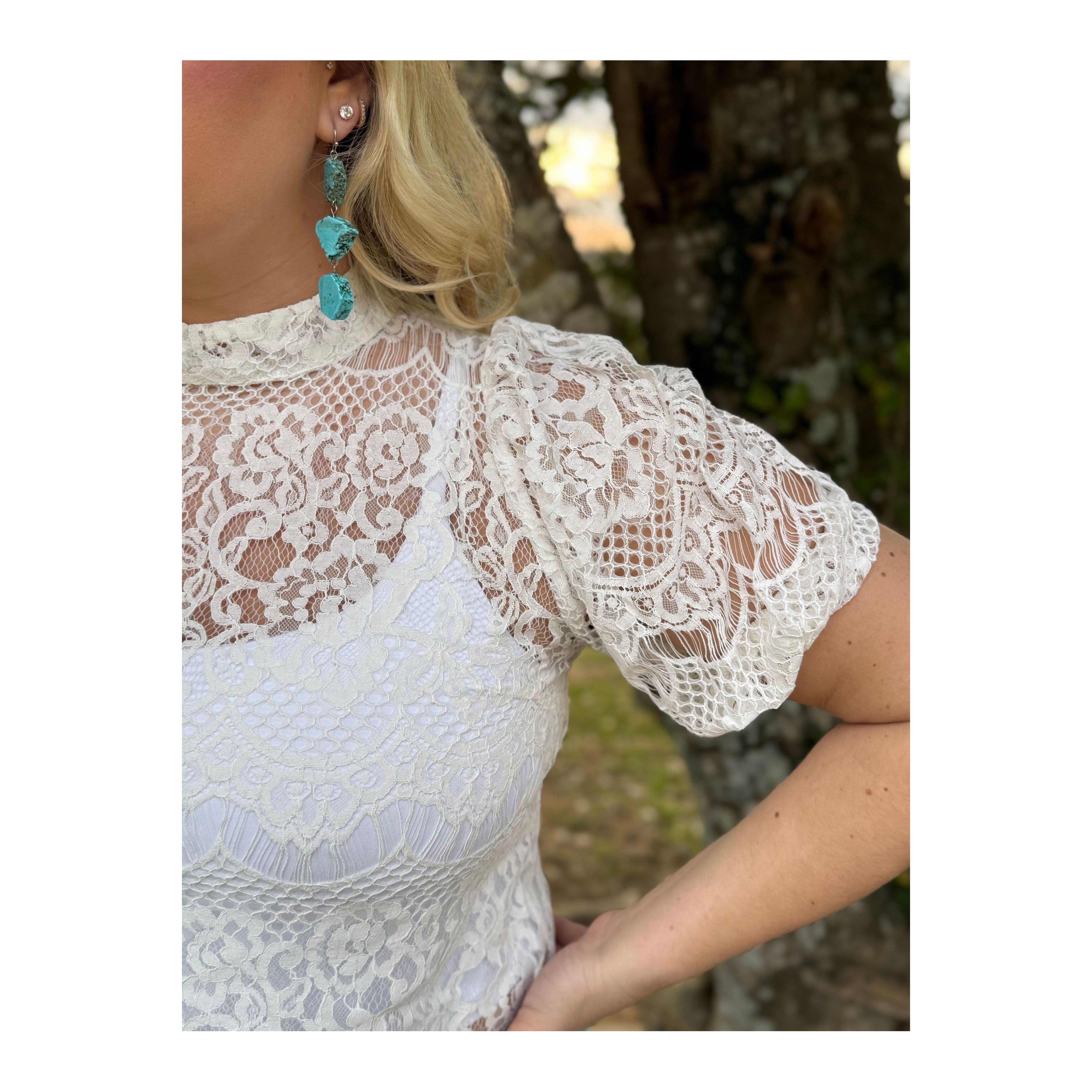 Lovely Lace Blouse