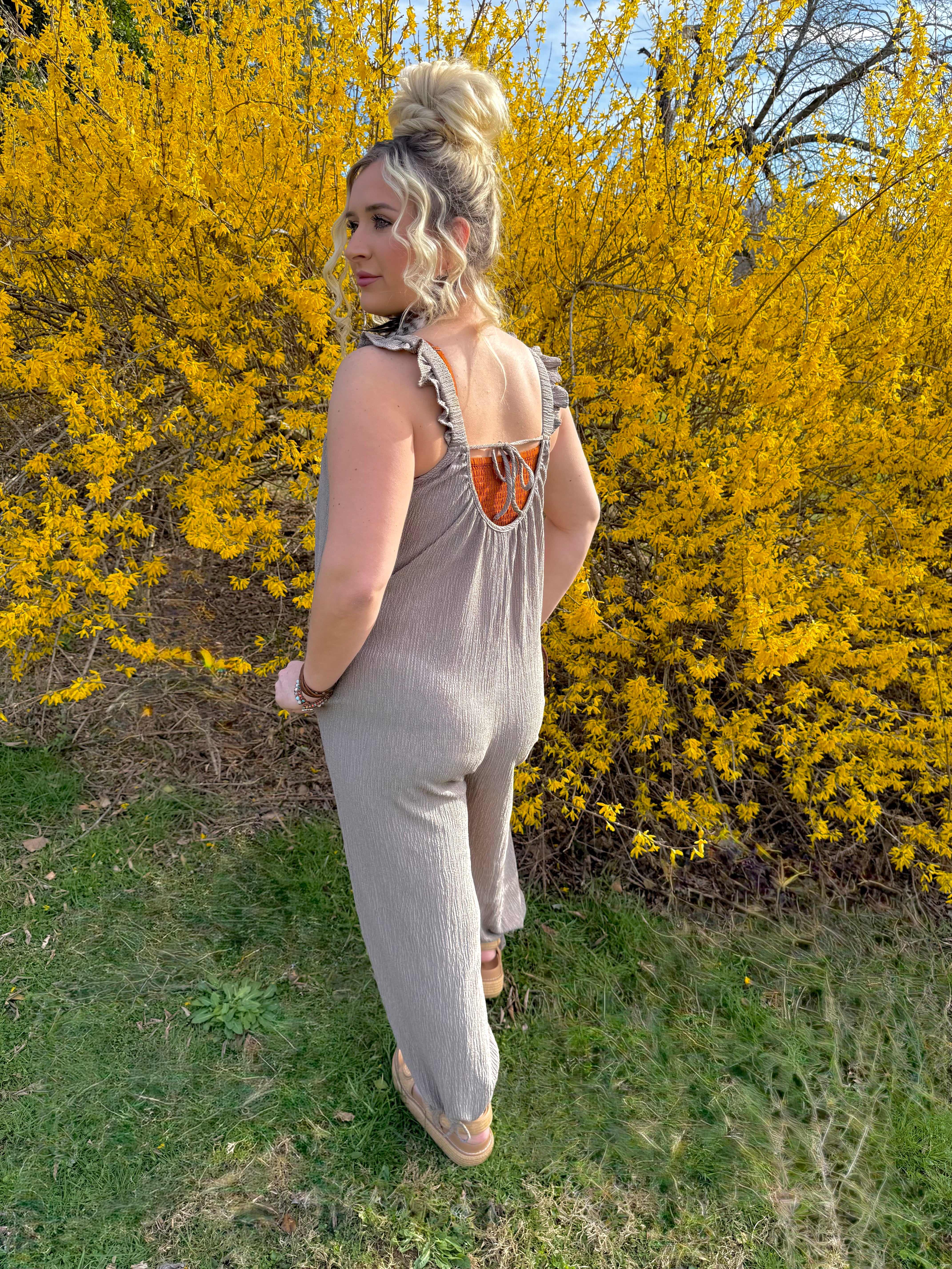 Wildflower Ruffle Jumpsuit