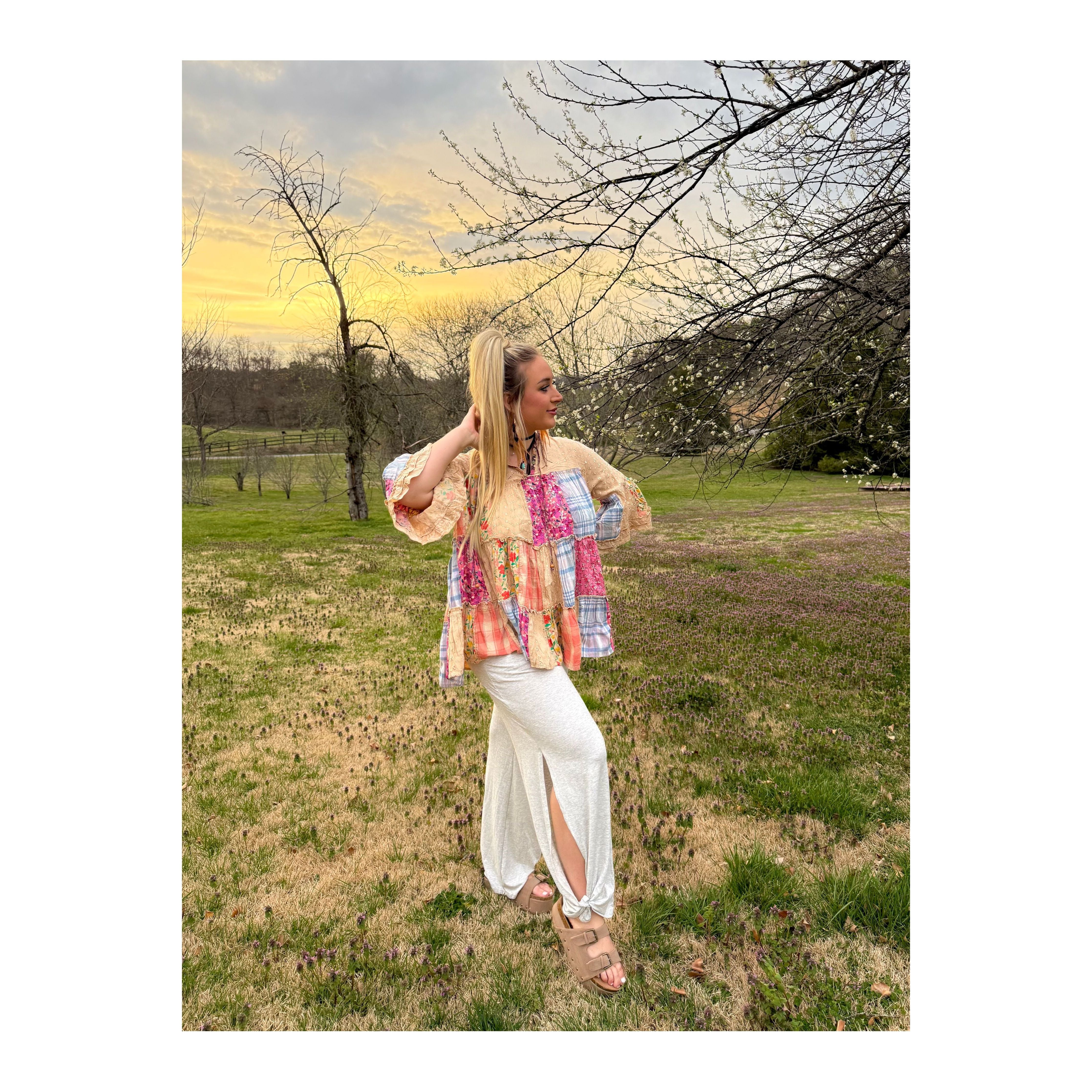 Casual Chic Split Side Tied Pant