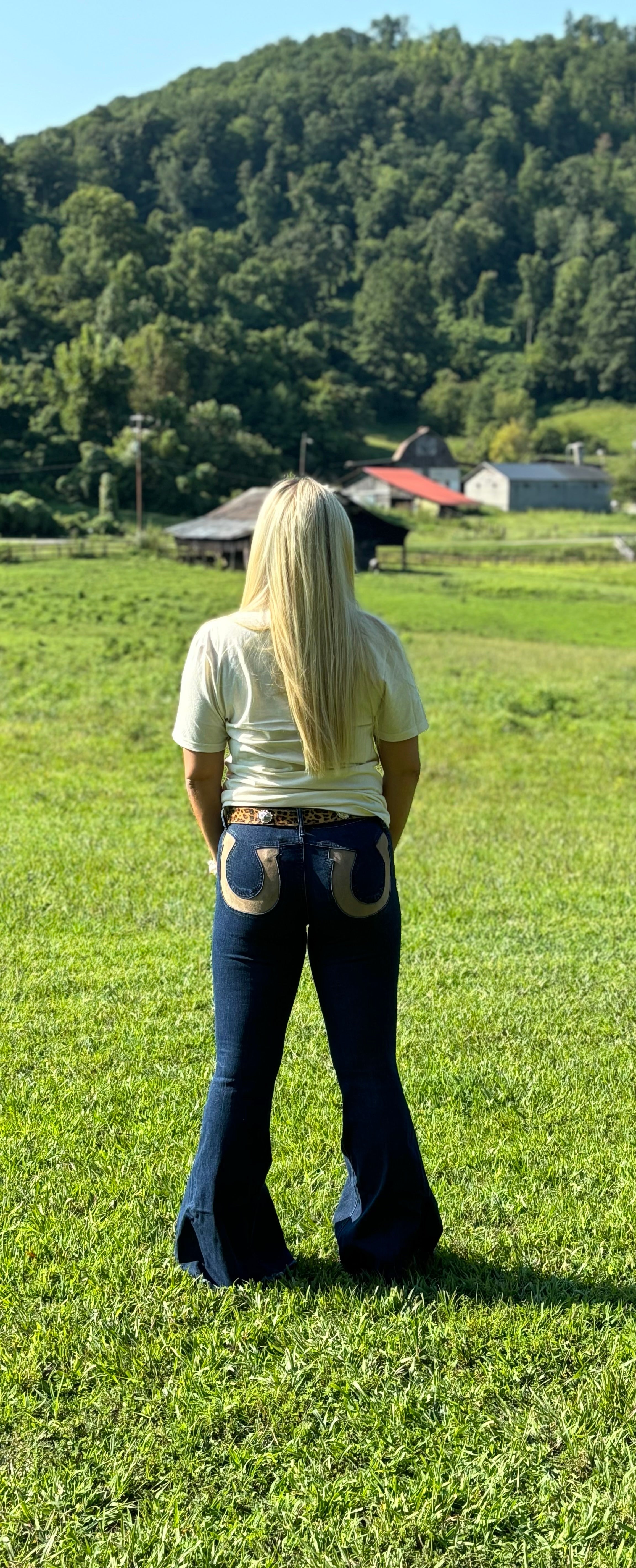 Horseshoe Flare Bellbottom Jean