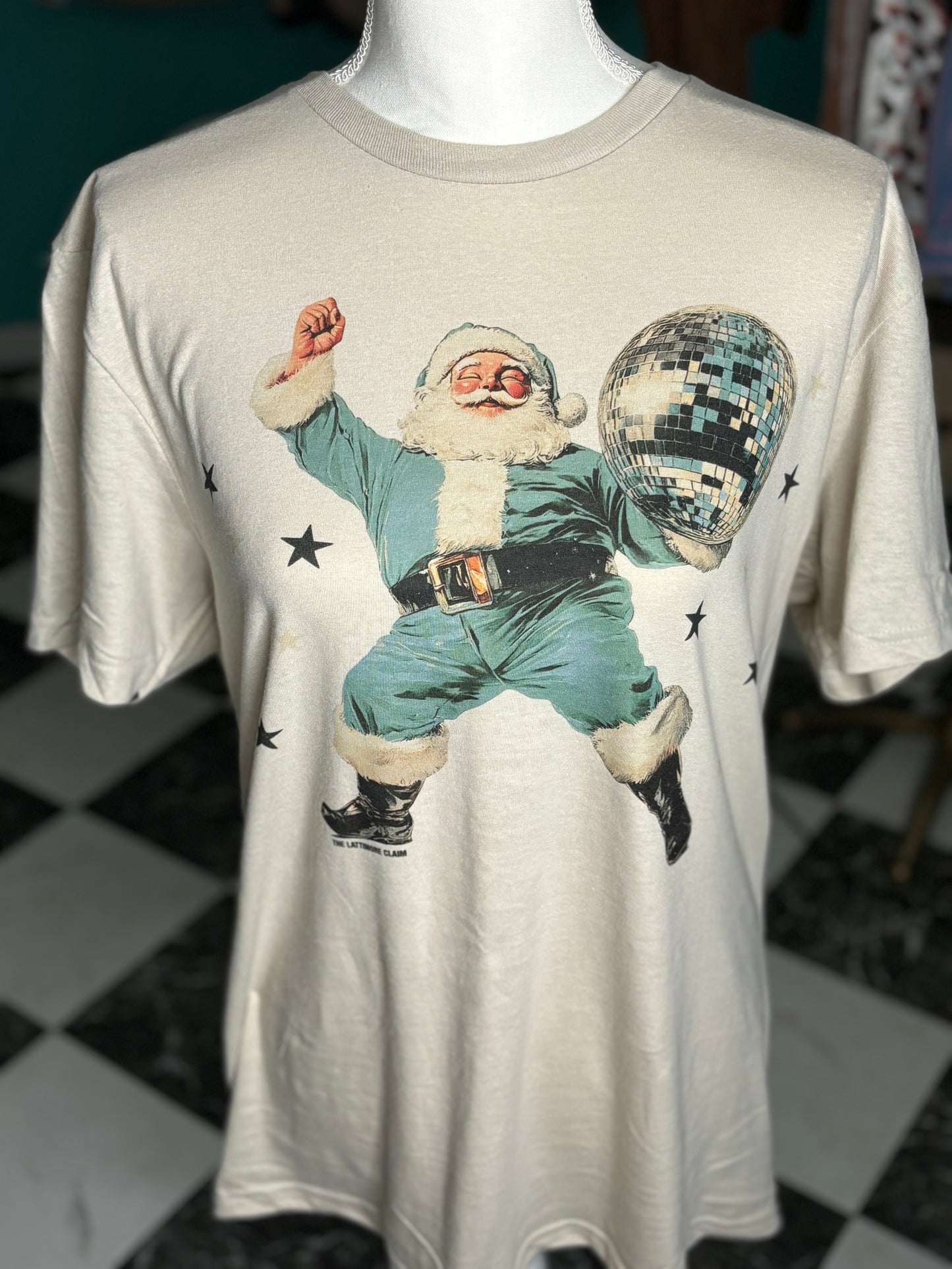 Disco Dancing Santa