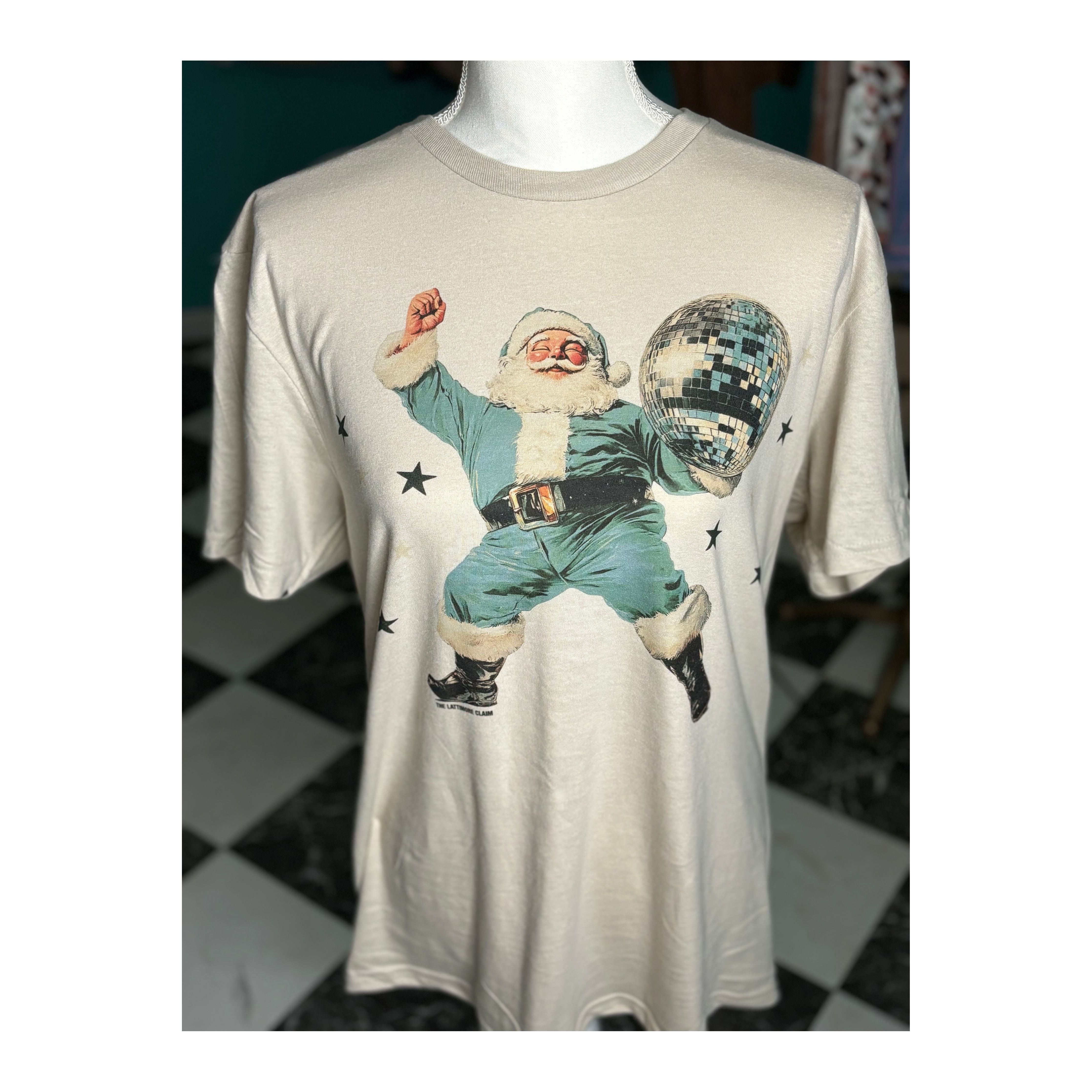 Disco Dancing Santa