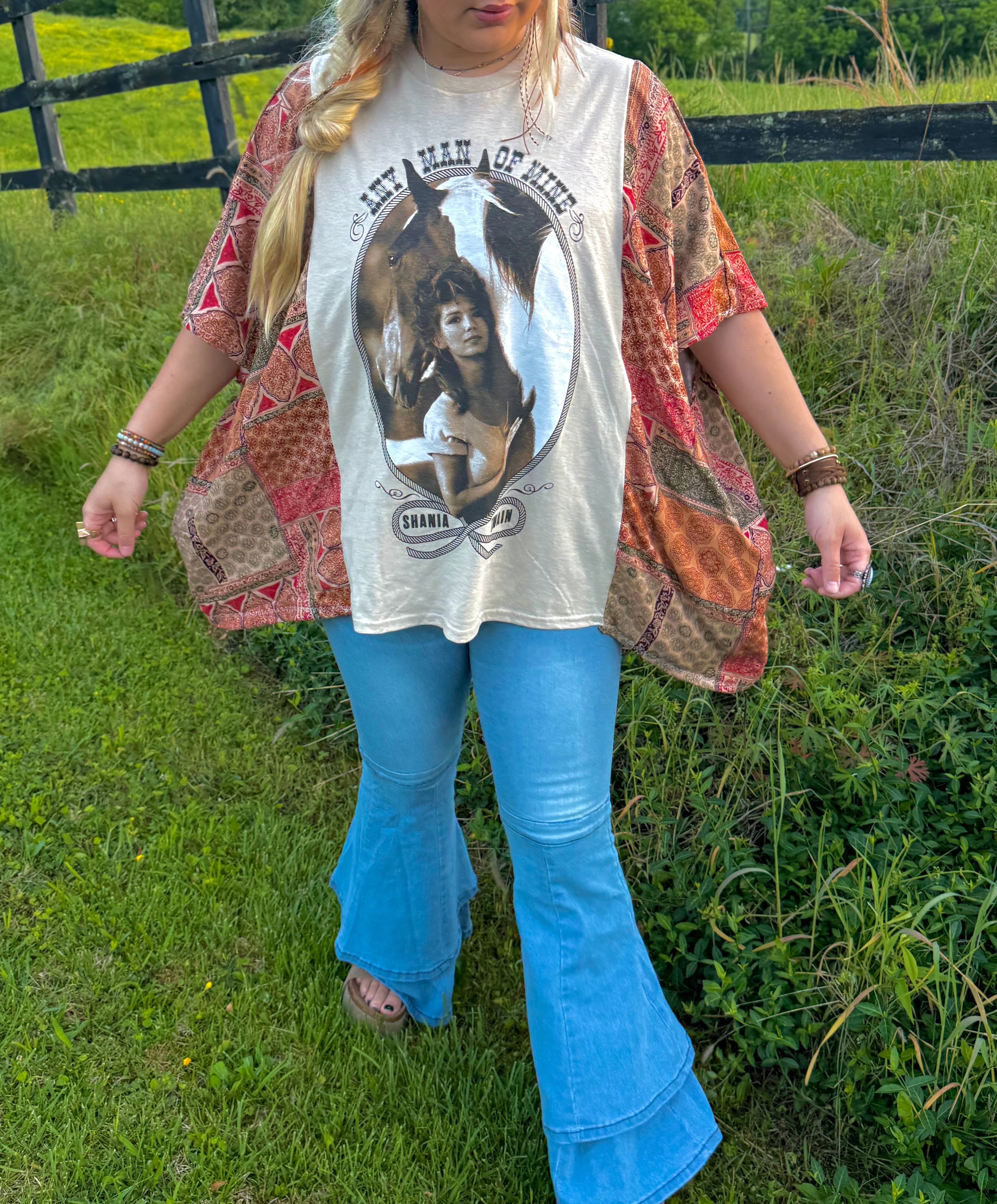 Shania Twain Upcycled Tee