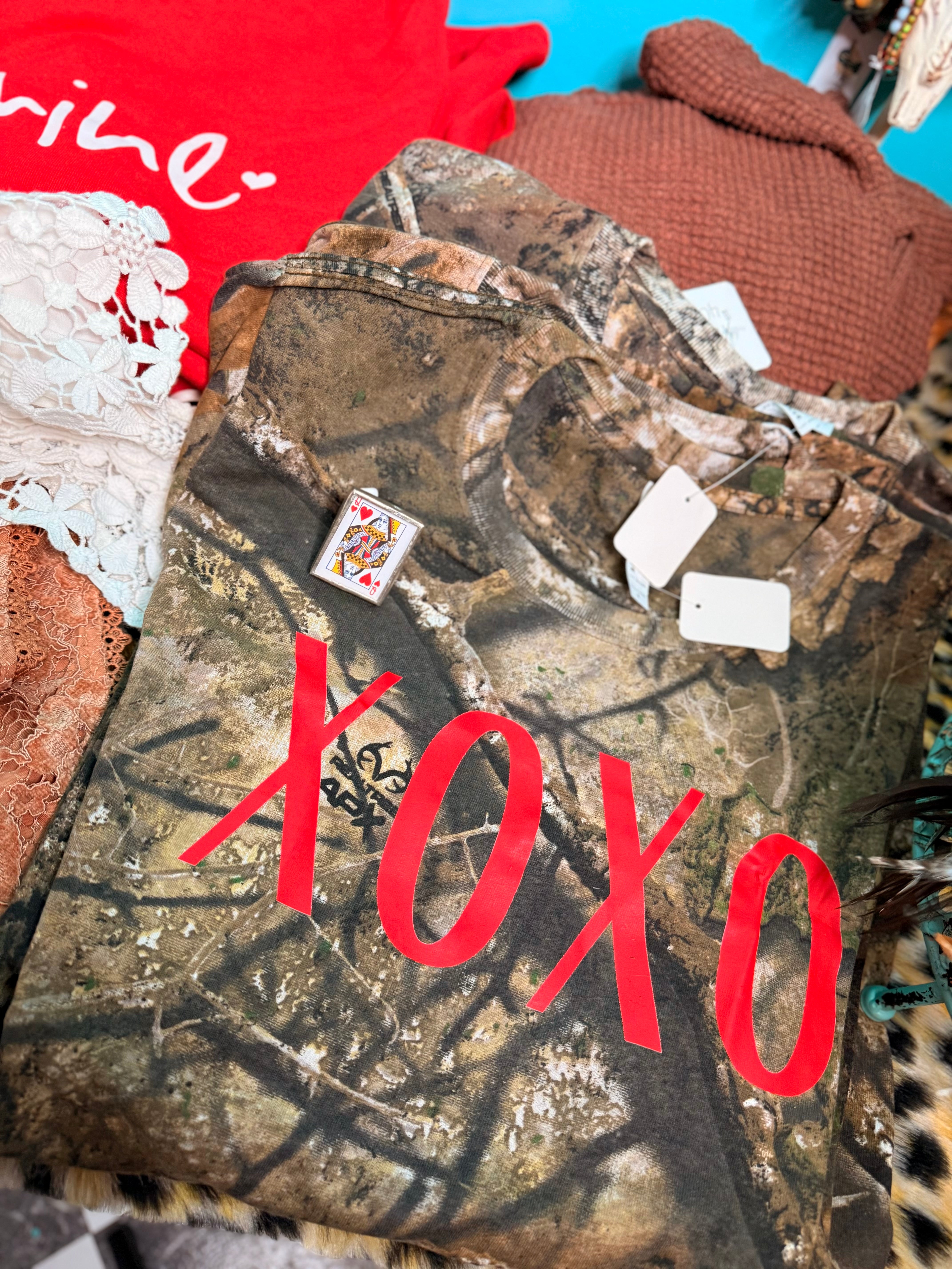 XOXO Camo Tee
