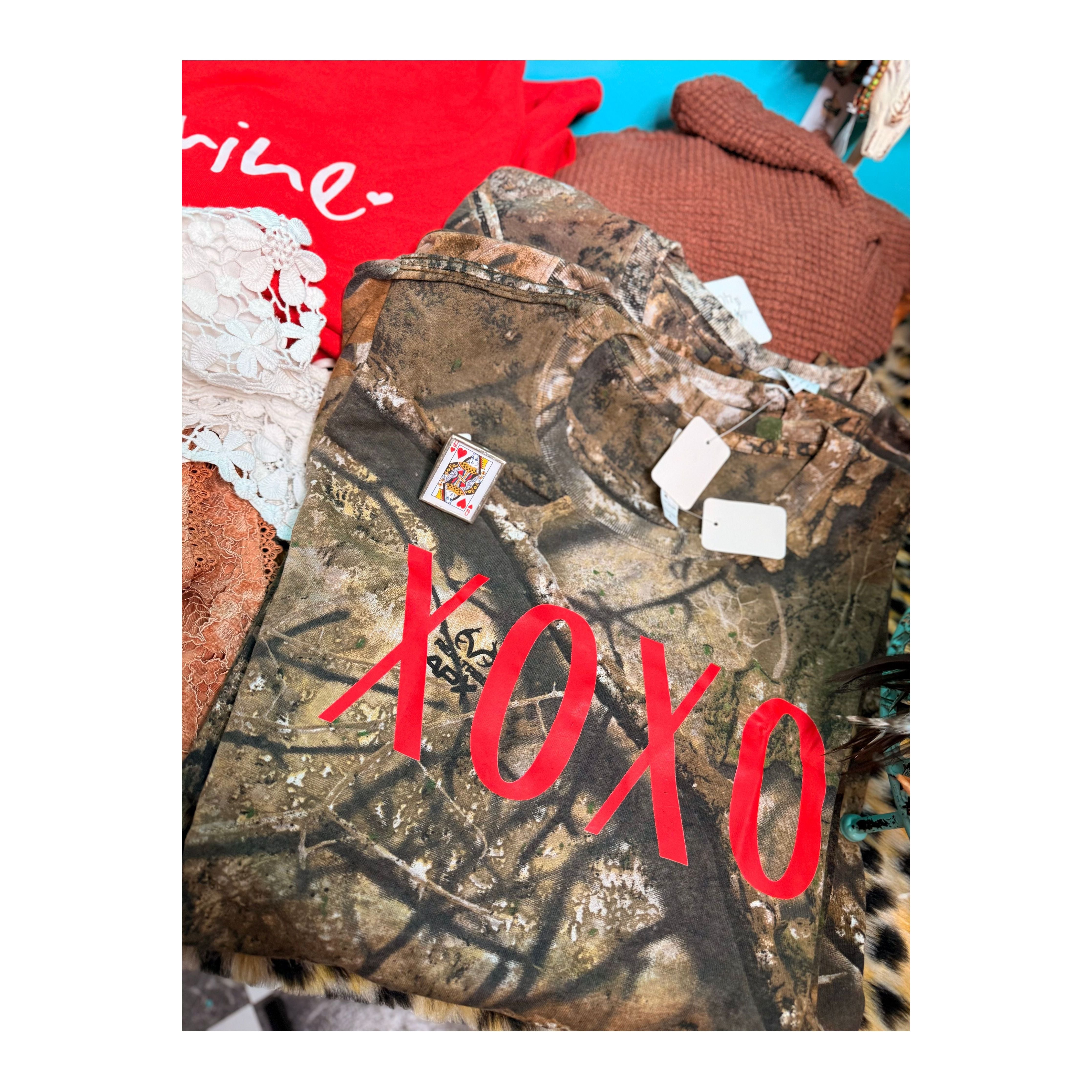 XOXO Camo Tee