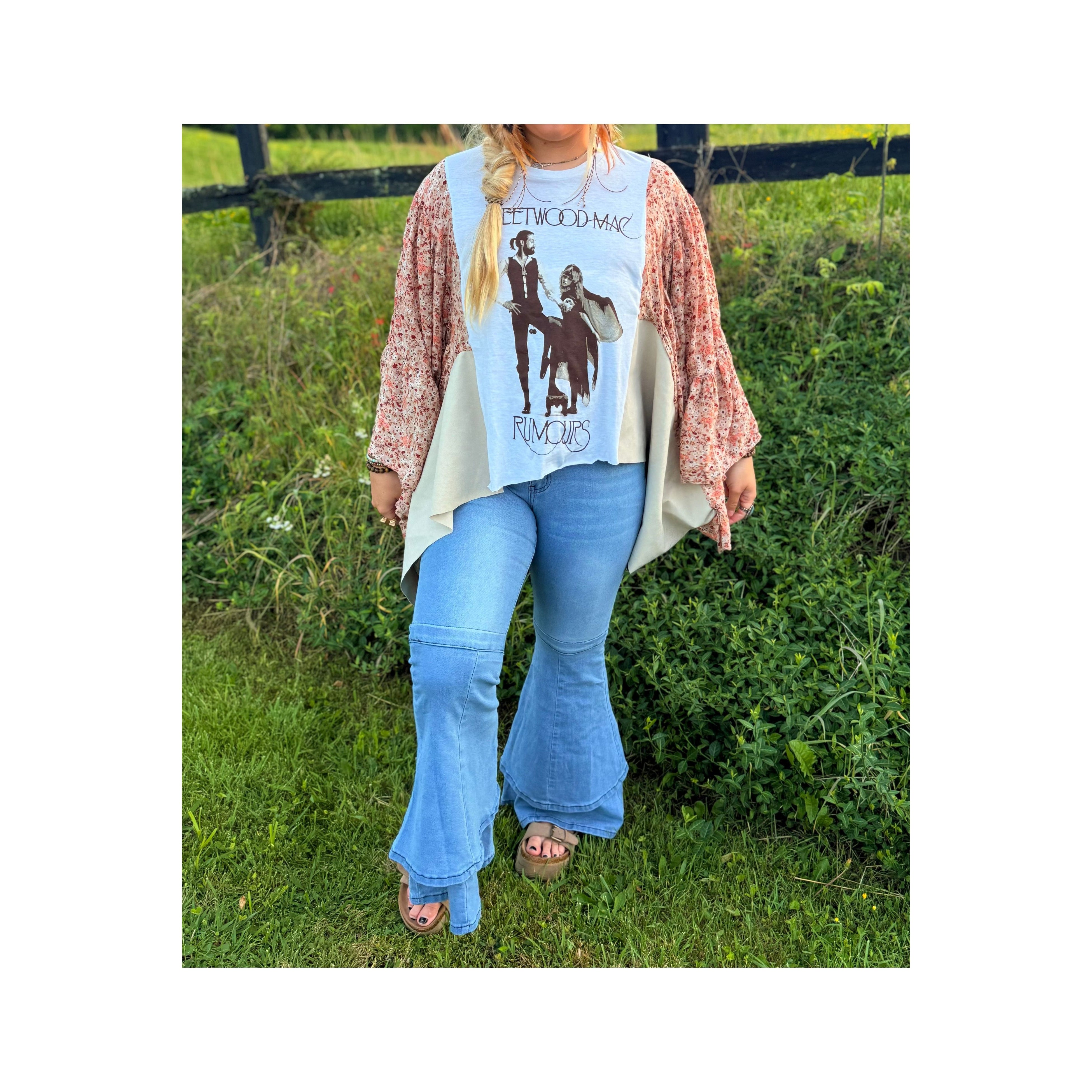 Fleetwood Mac Upcycled Tee