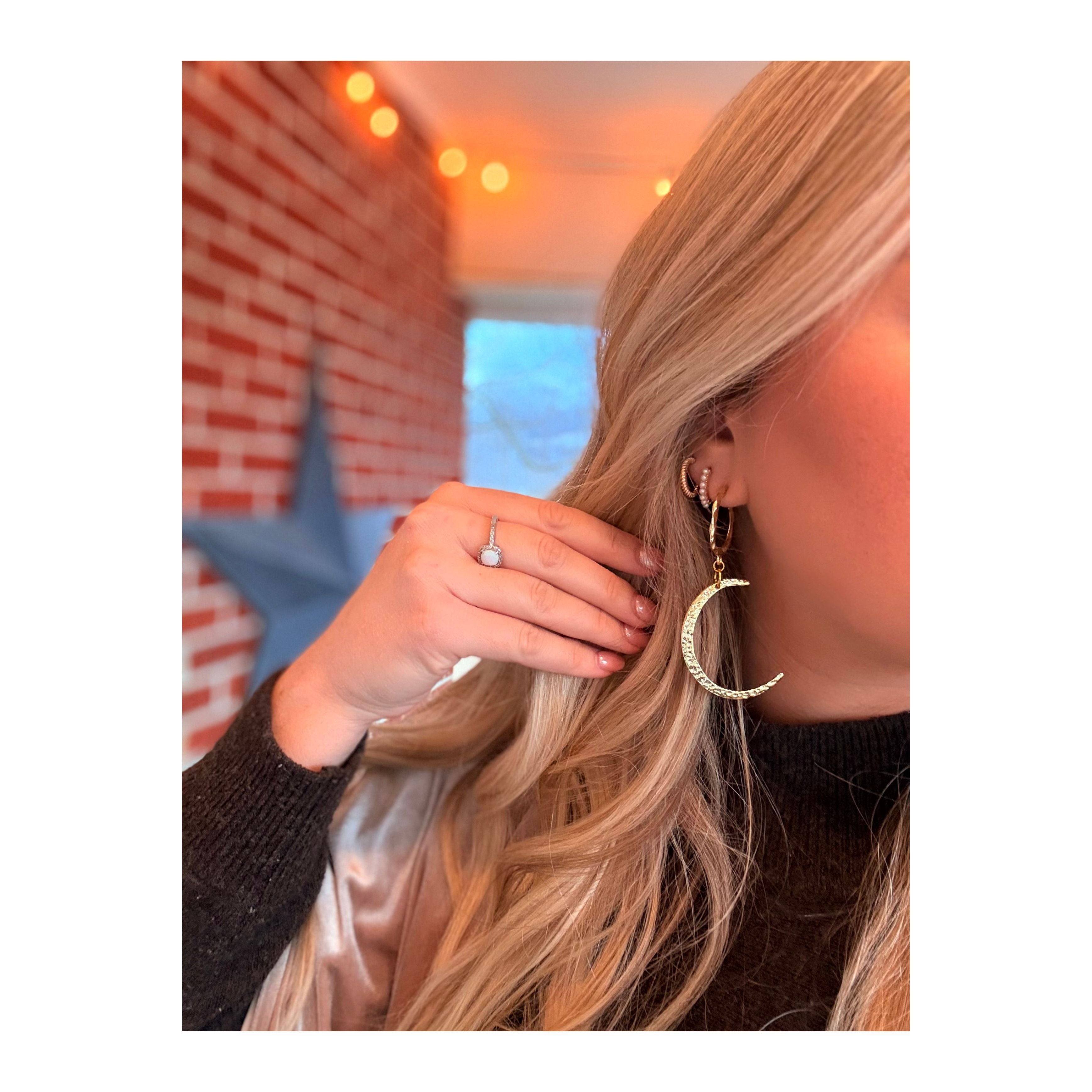 Crescent Moon Earrings