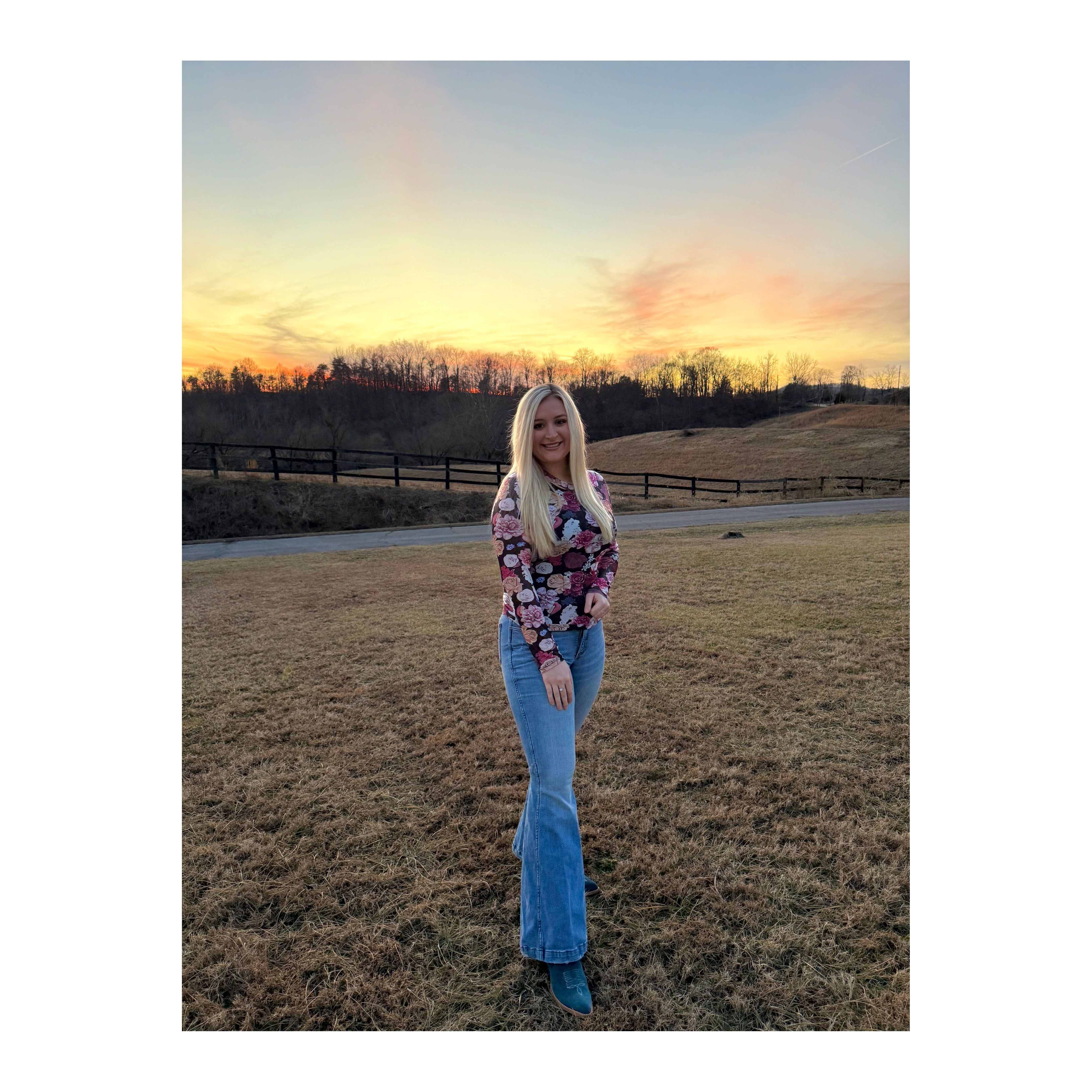 The Flora Mesh Top