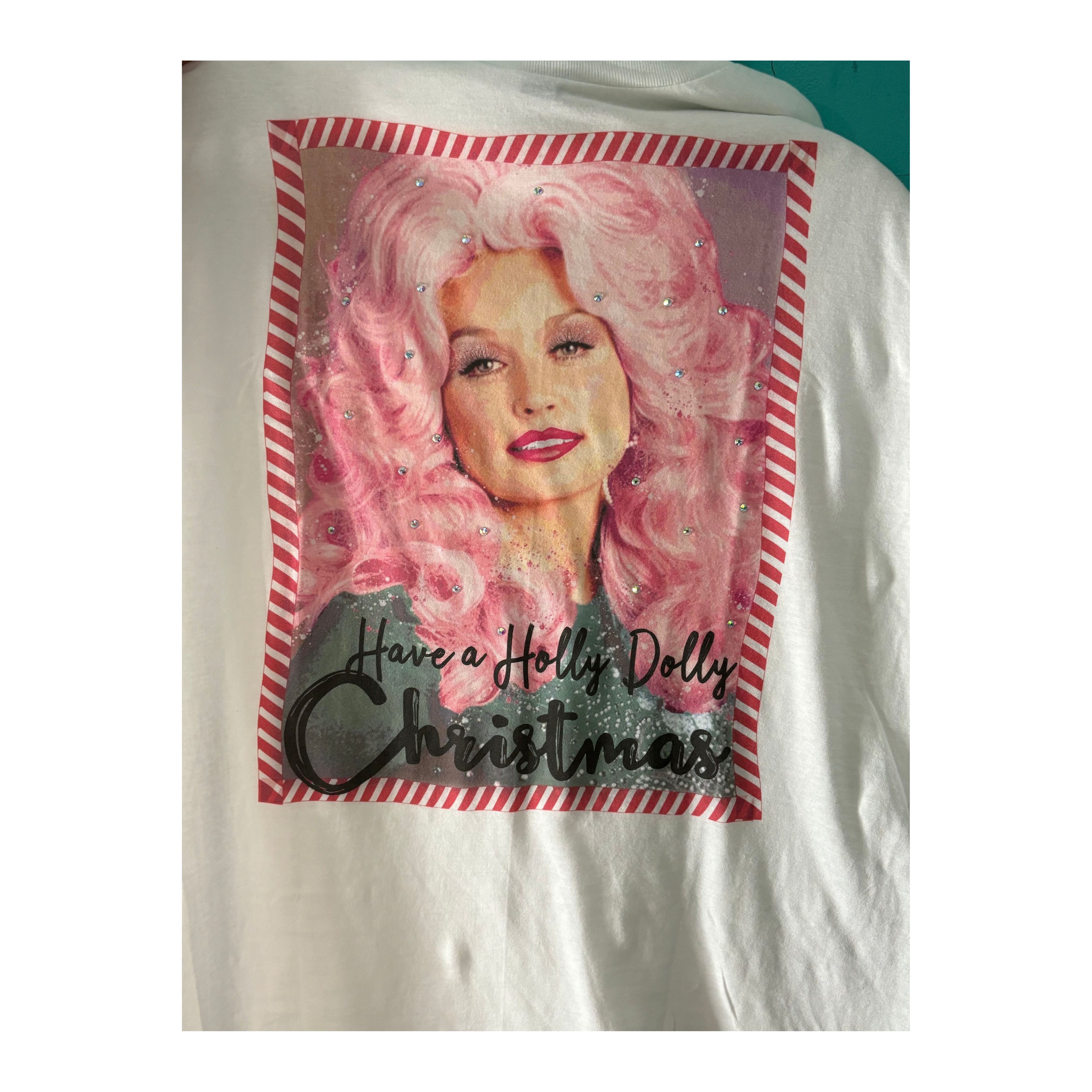 Holly Dolly Christmas (with diamonds)