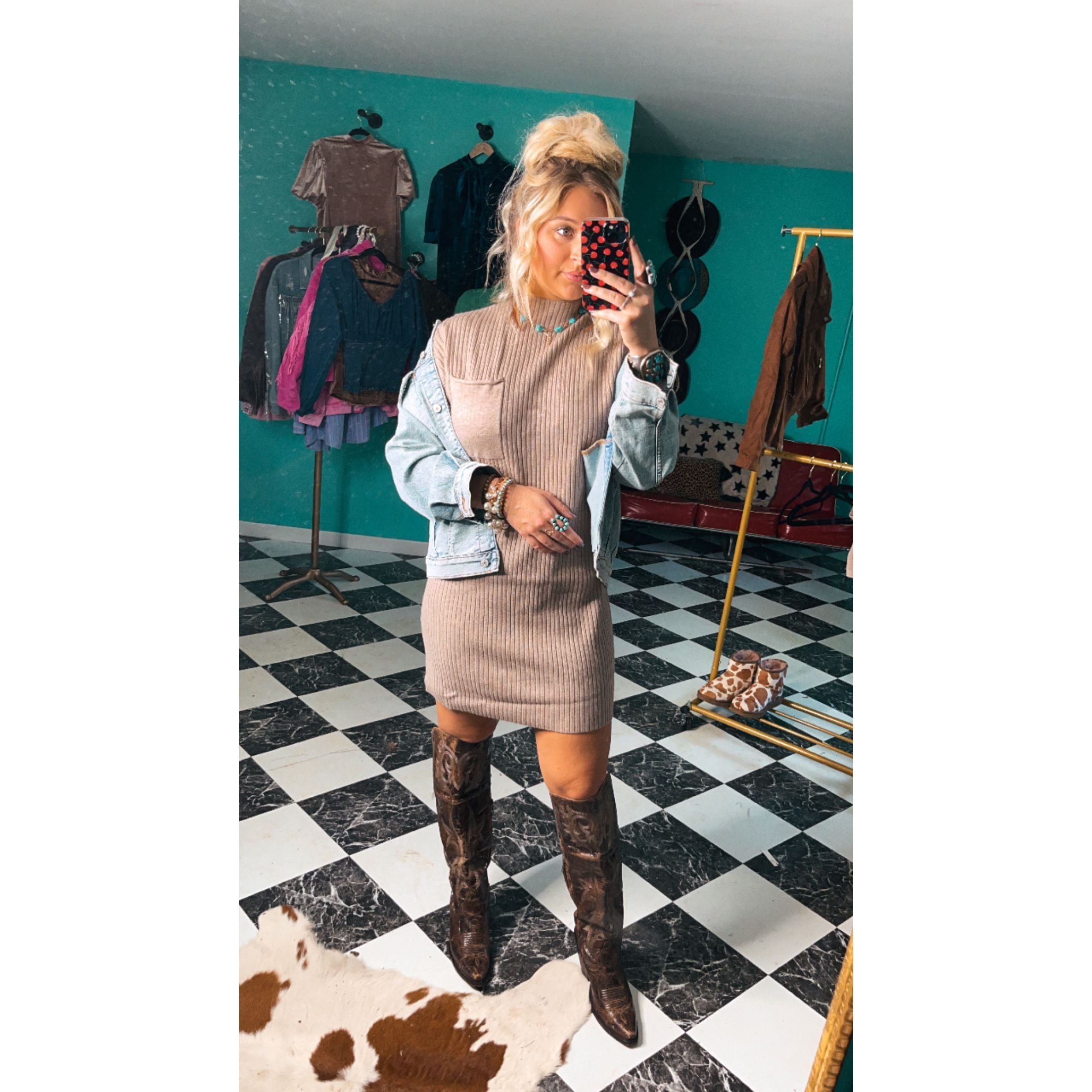 The Sunday Sweater Dress