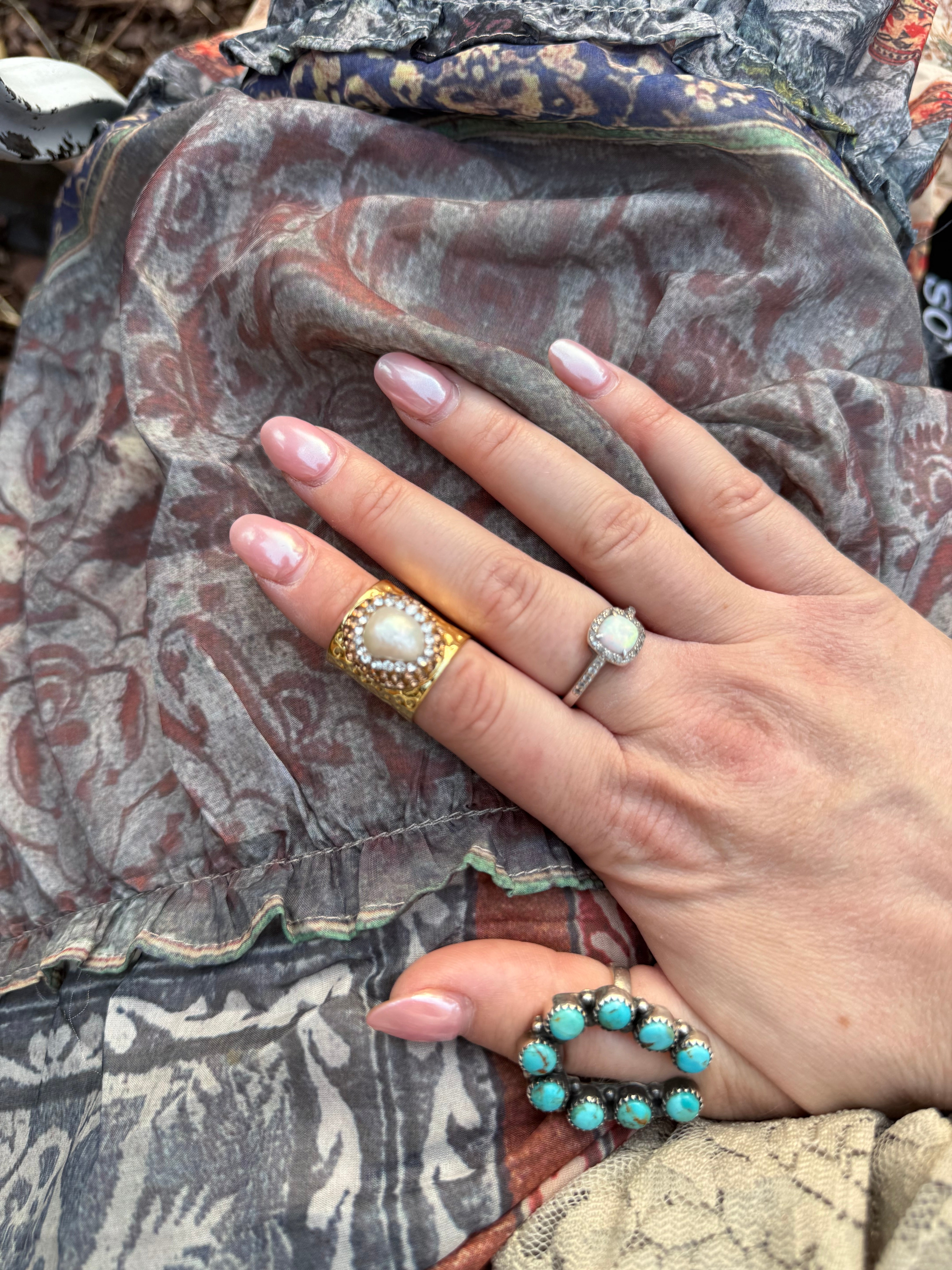 Freshwater Pearl Cuff Ring