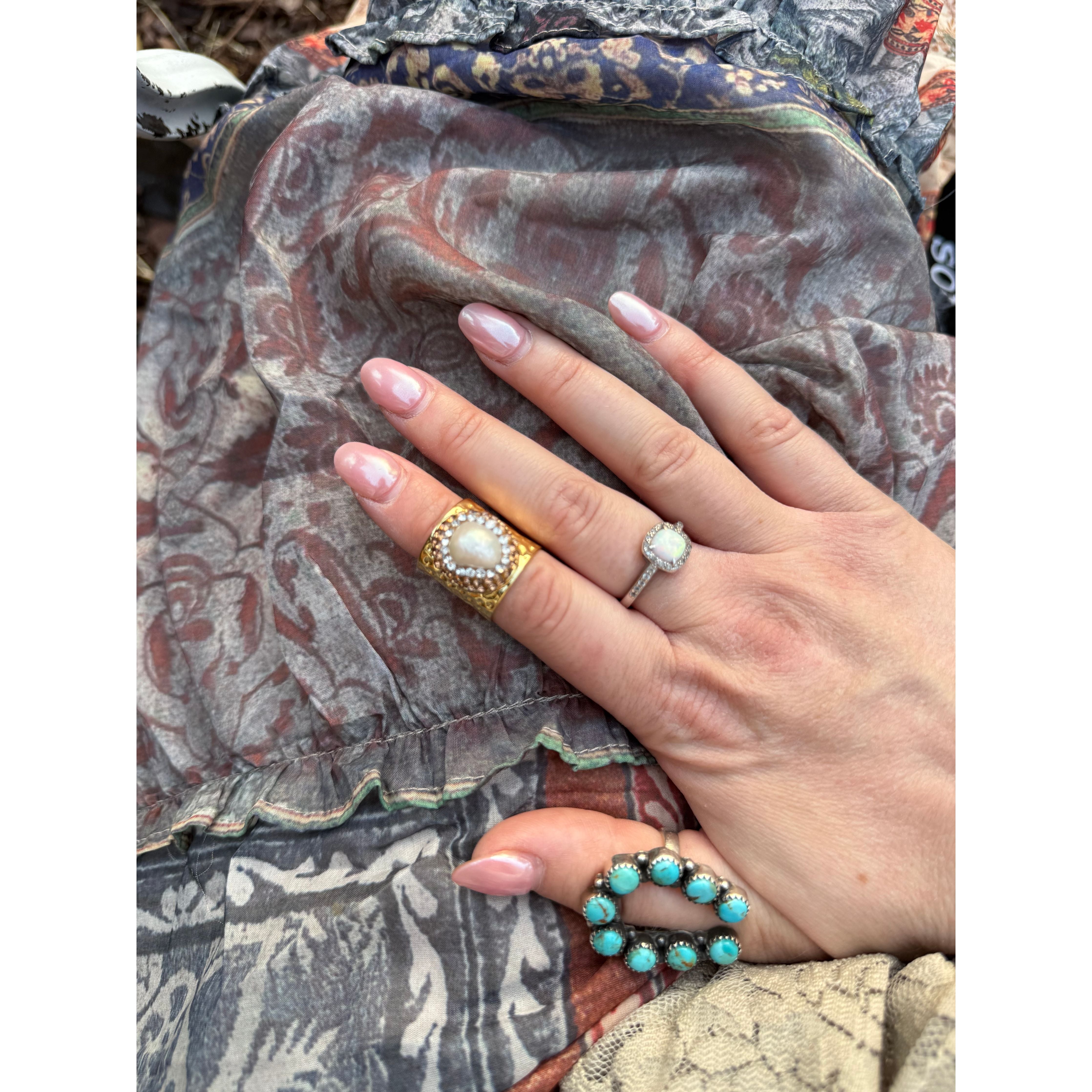 Freshwater Pearl Cuff Ring