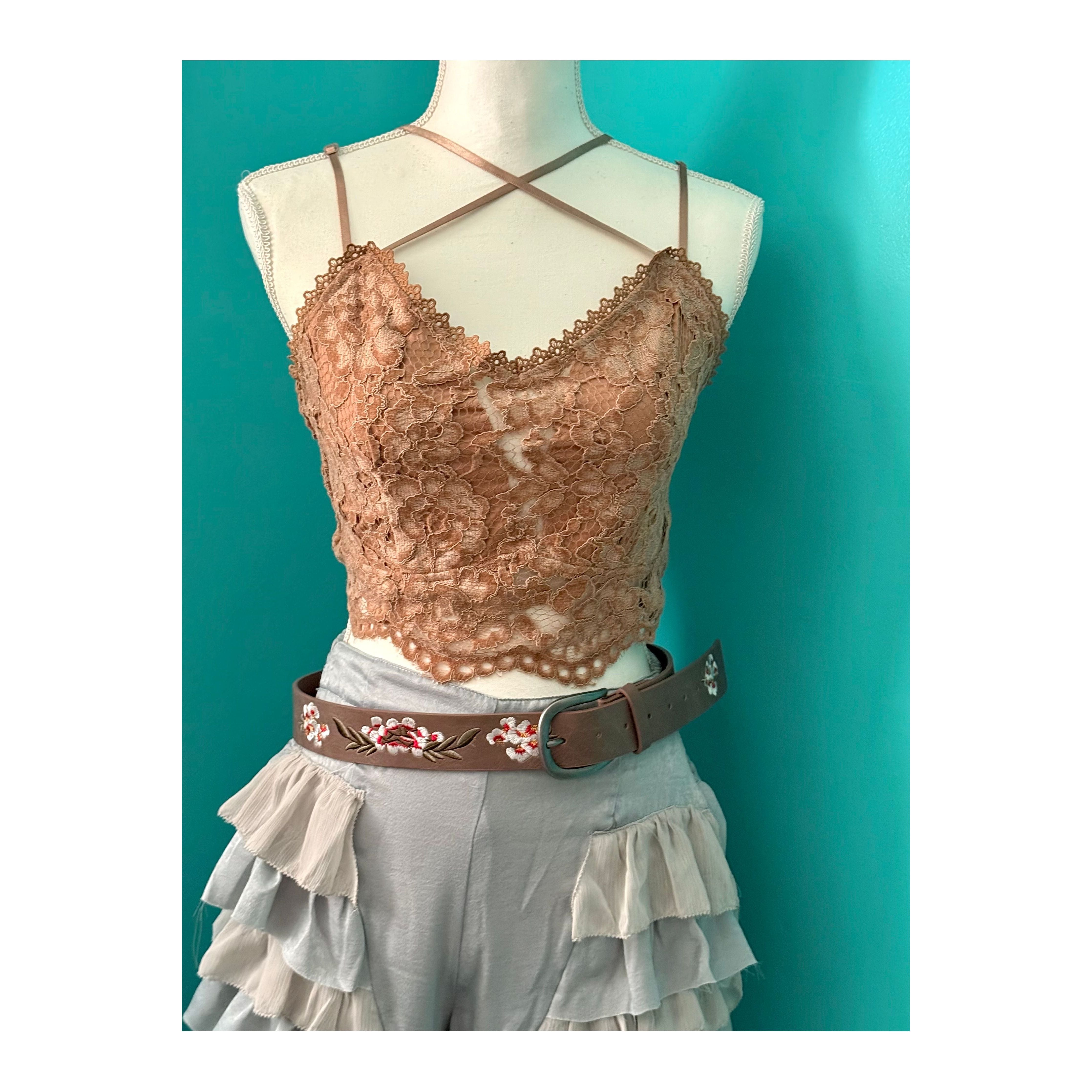 Wildflower Stitch Belt