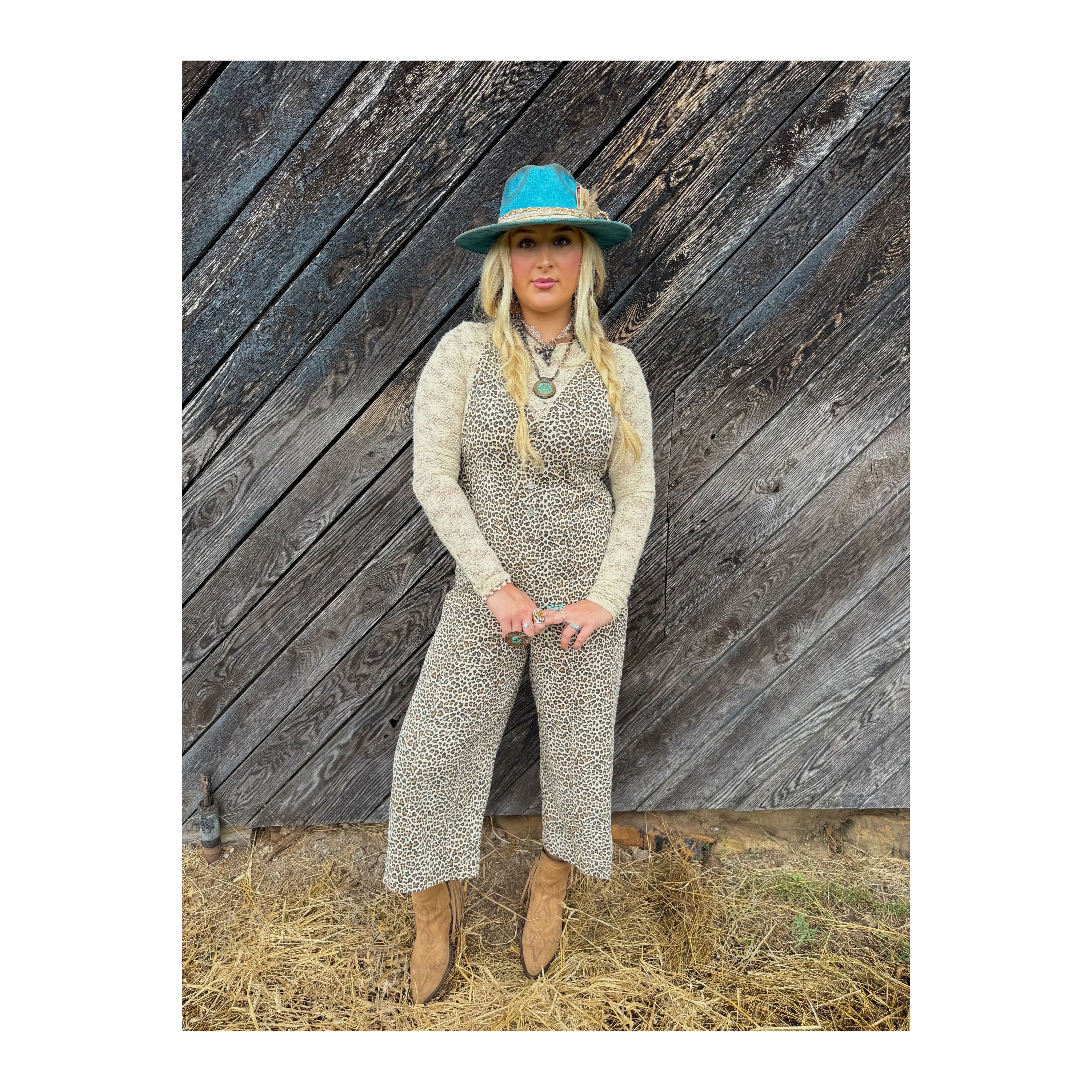 The Lovely Leopard Jumpsuit