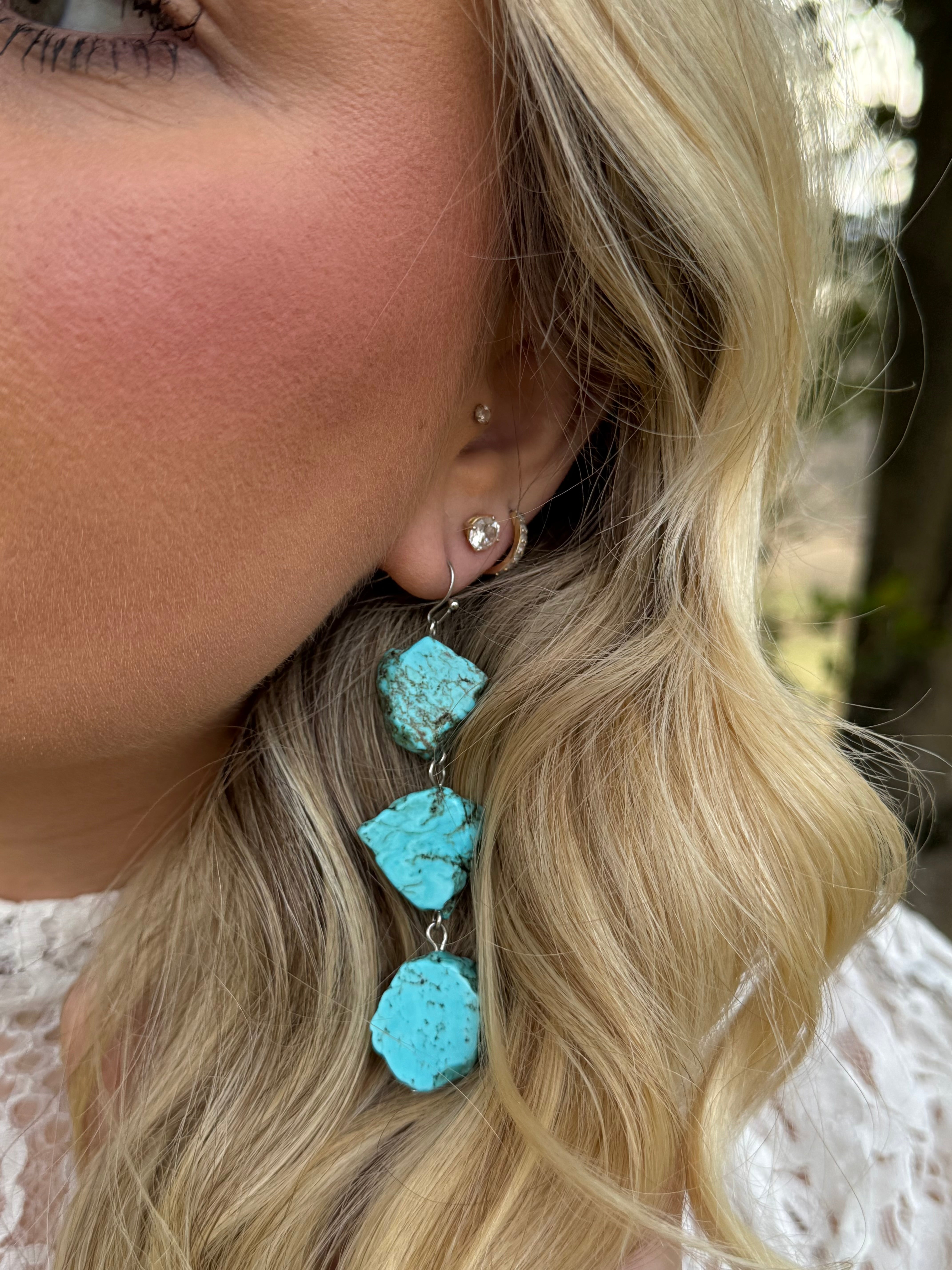 Turquoise Drop Earrings