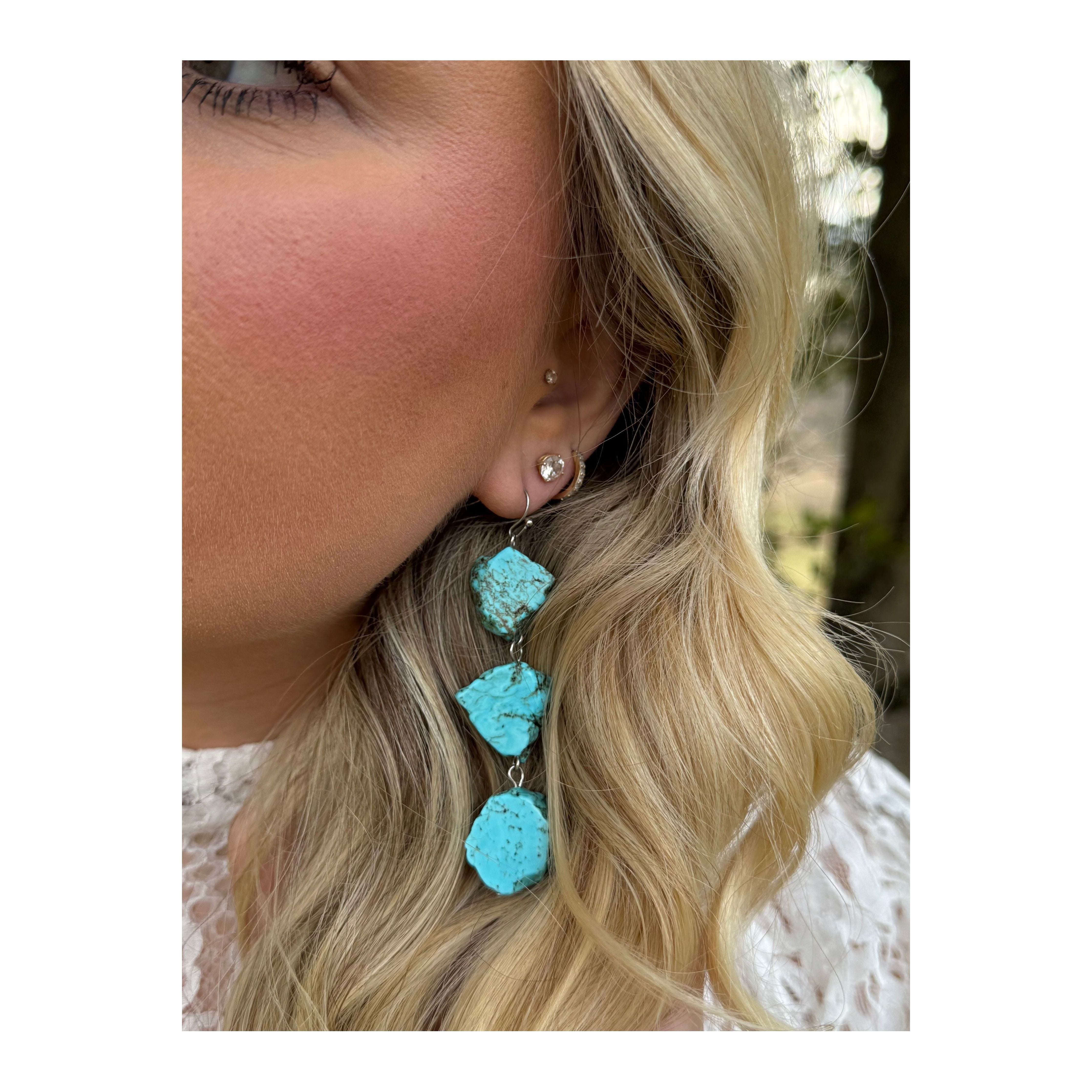 Turquoise Drop Earrings