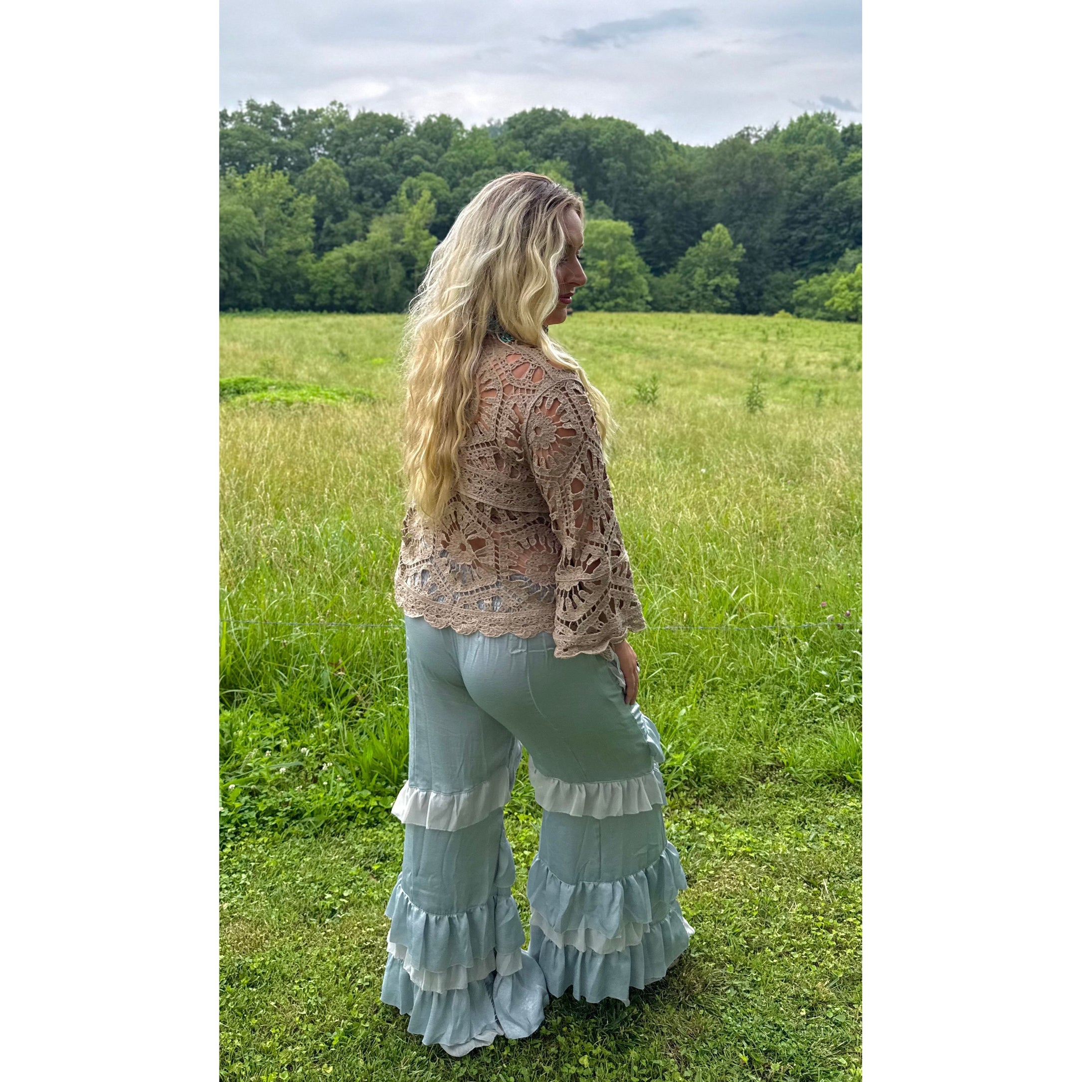 Oli & Hali: Tiered Ruffle Pant