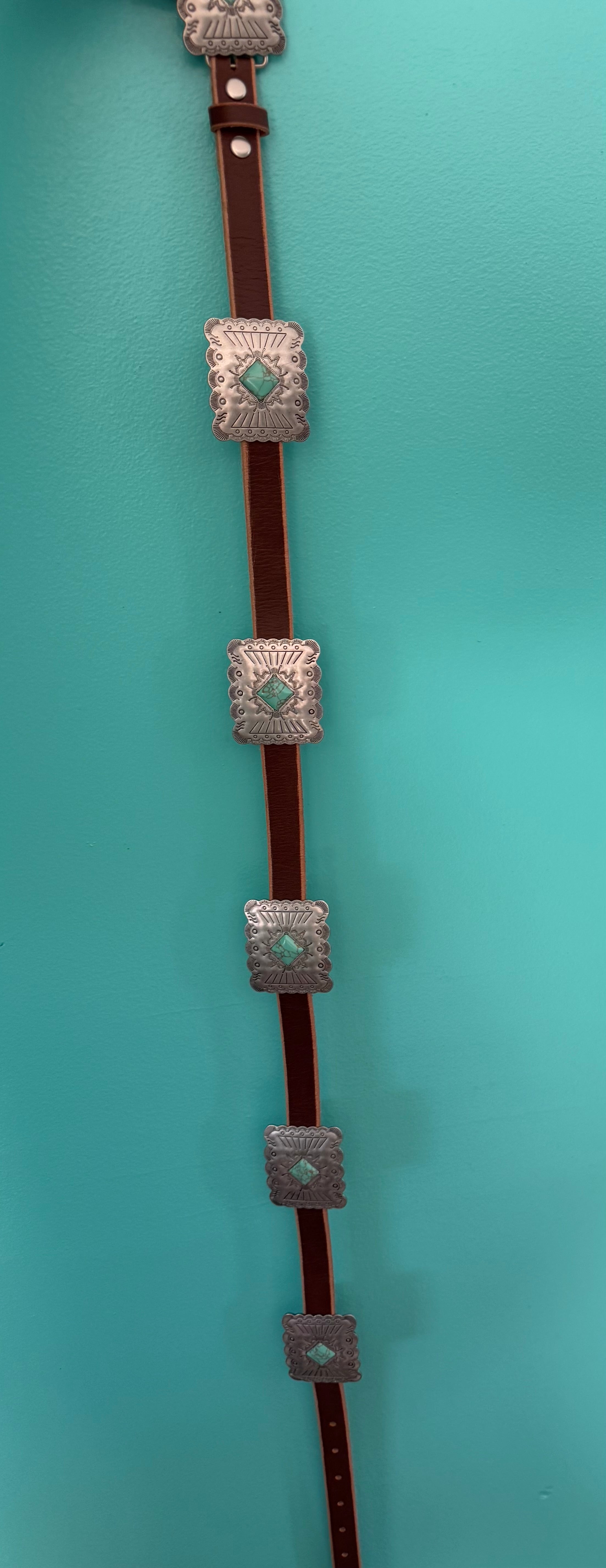 The Lambert Western Belt (Brown)