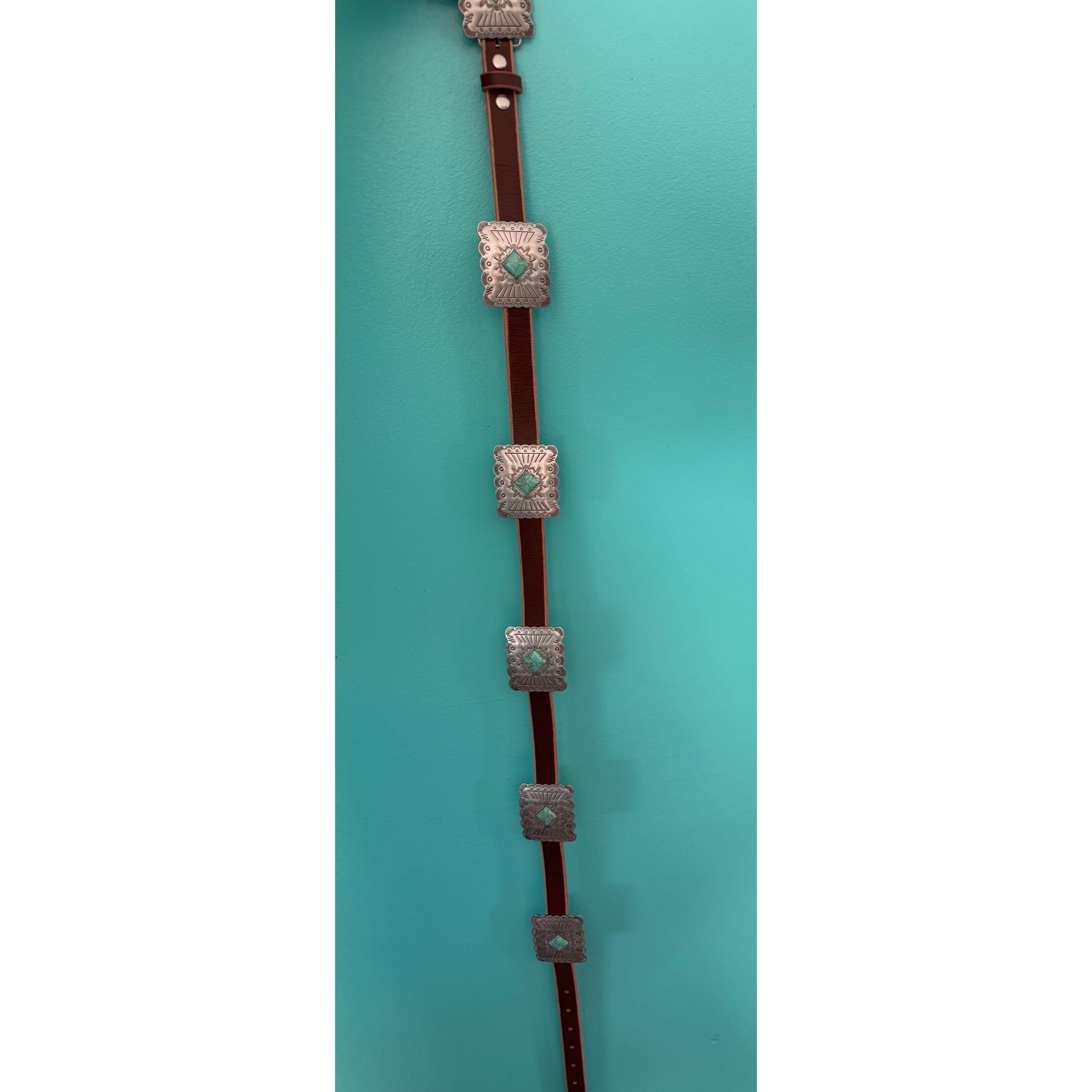 The Lambert Western Belt (Brown)