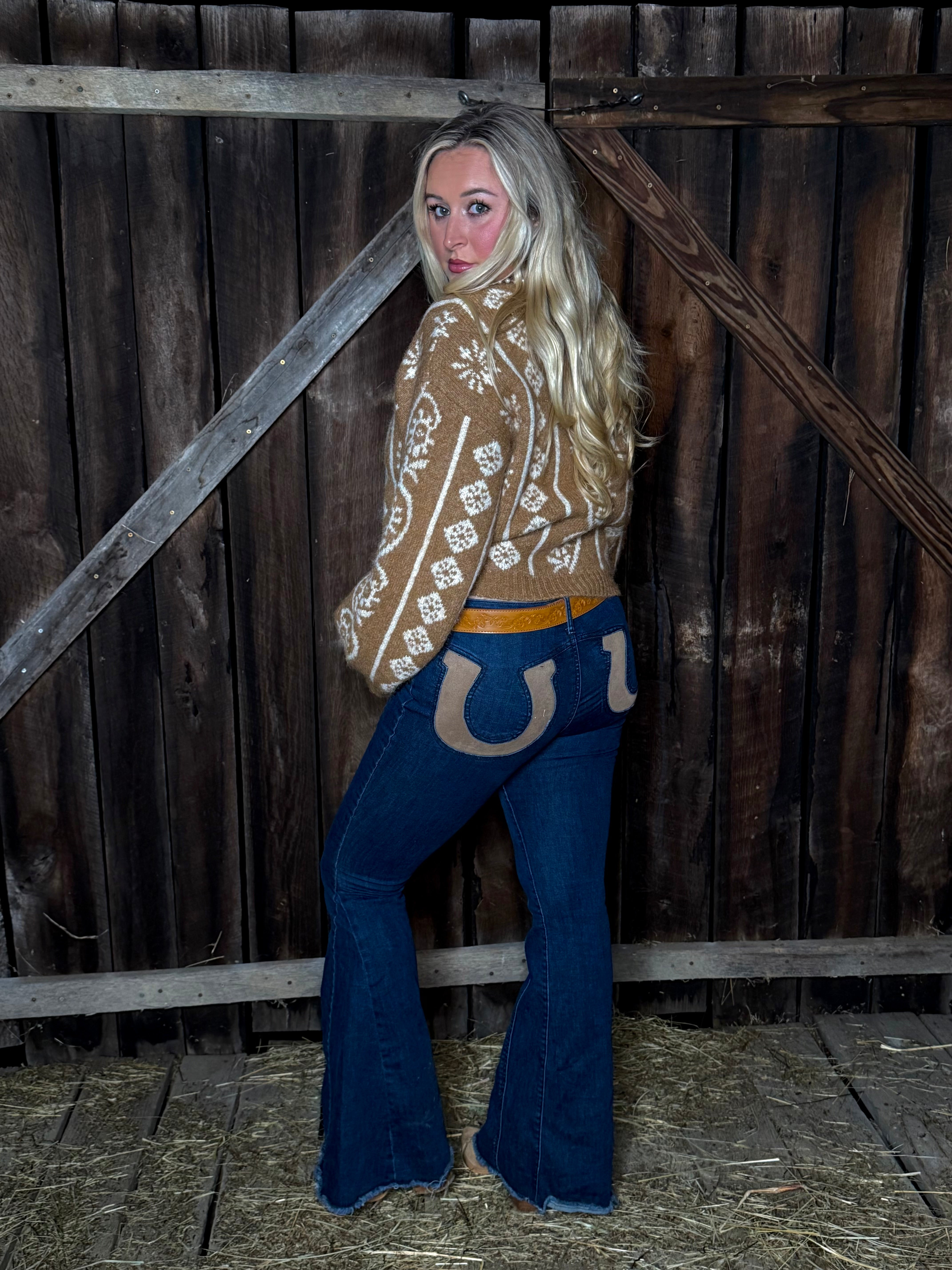 Horseshoe Flare Bellbottom Jean