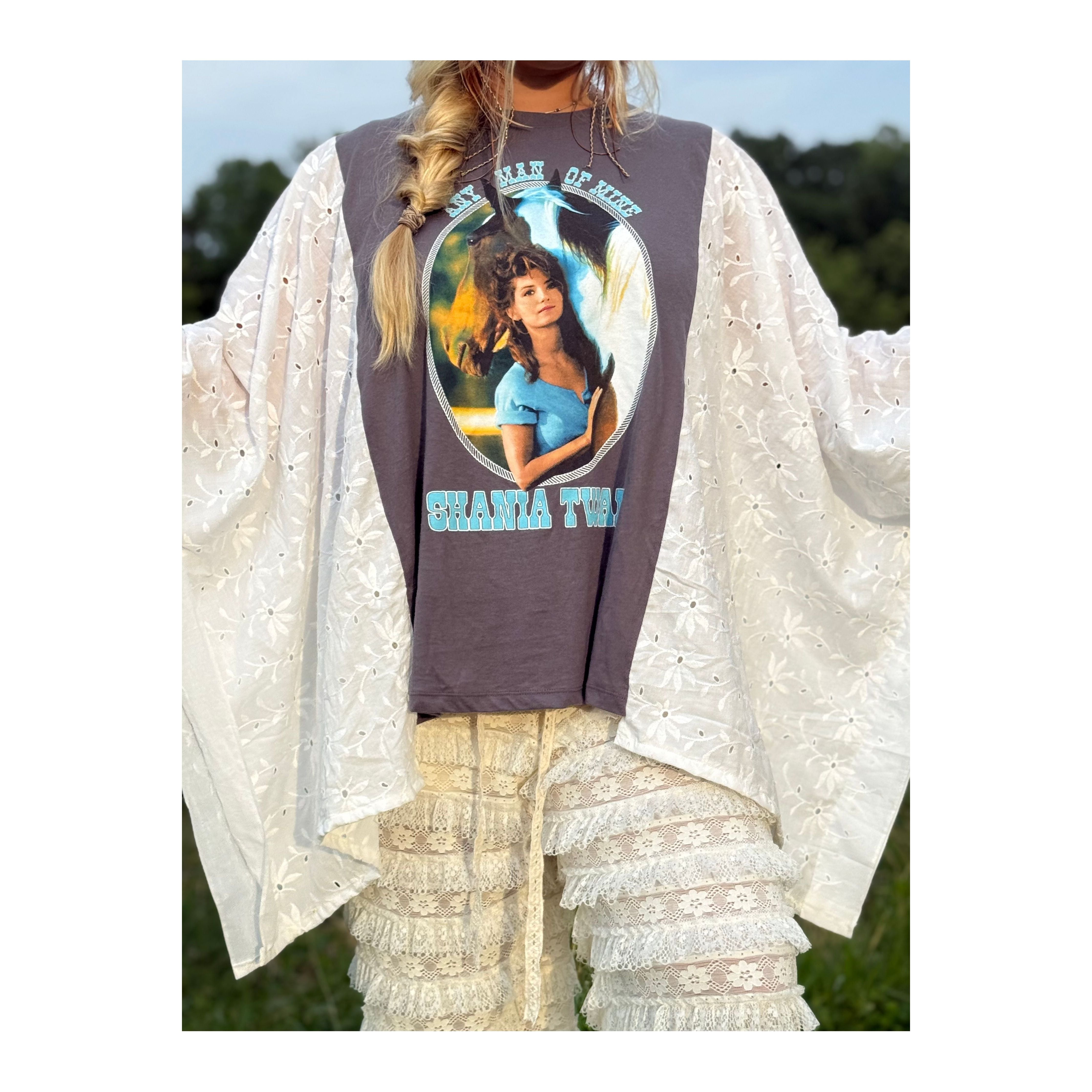 Shania Twain Upcycled Tee