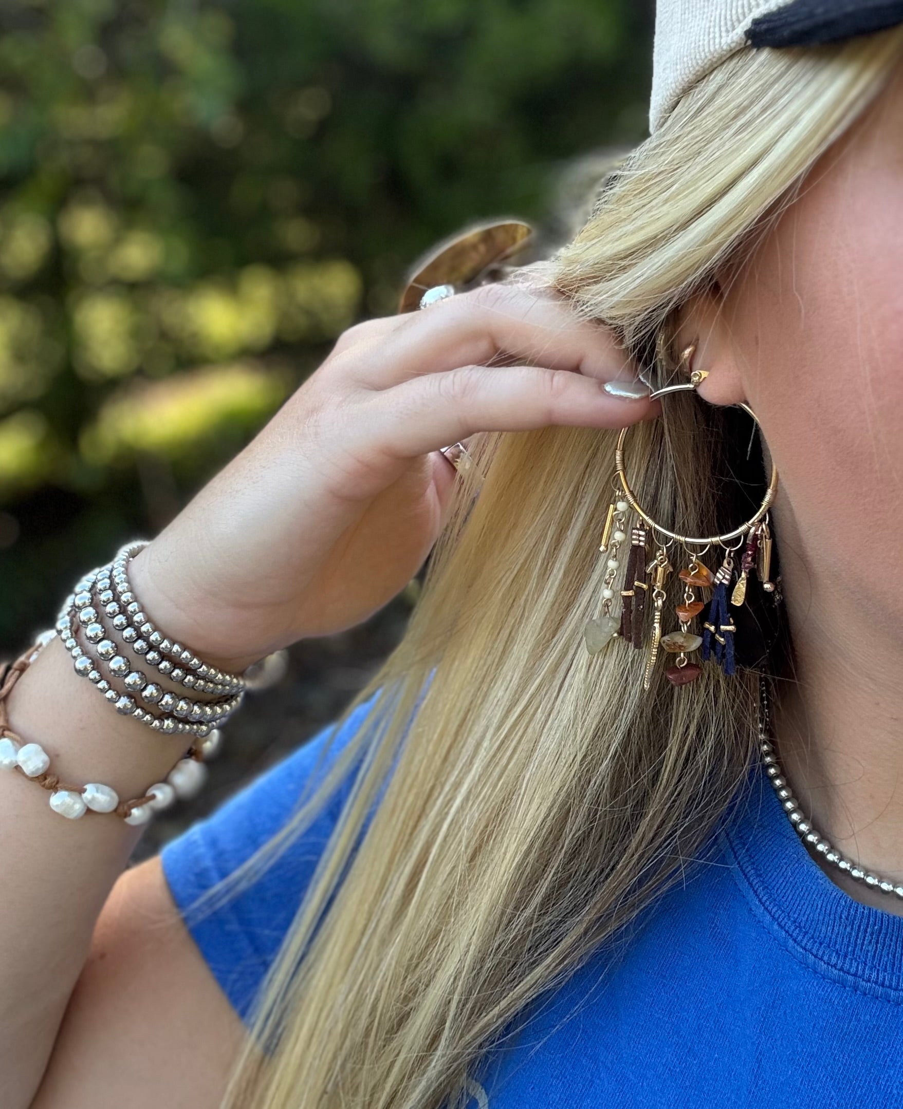 Full of Fun Hoop Earring