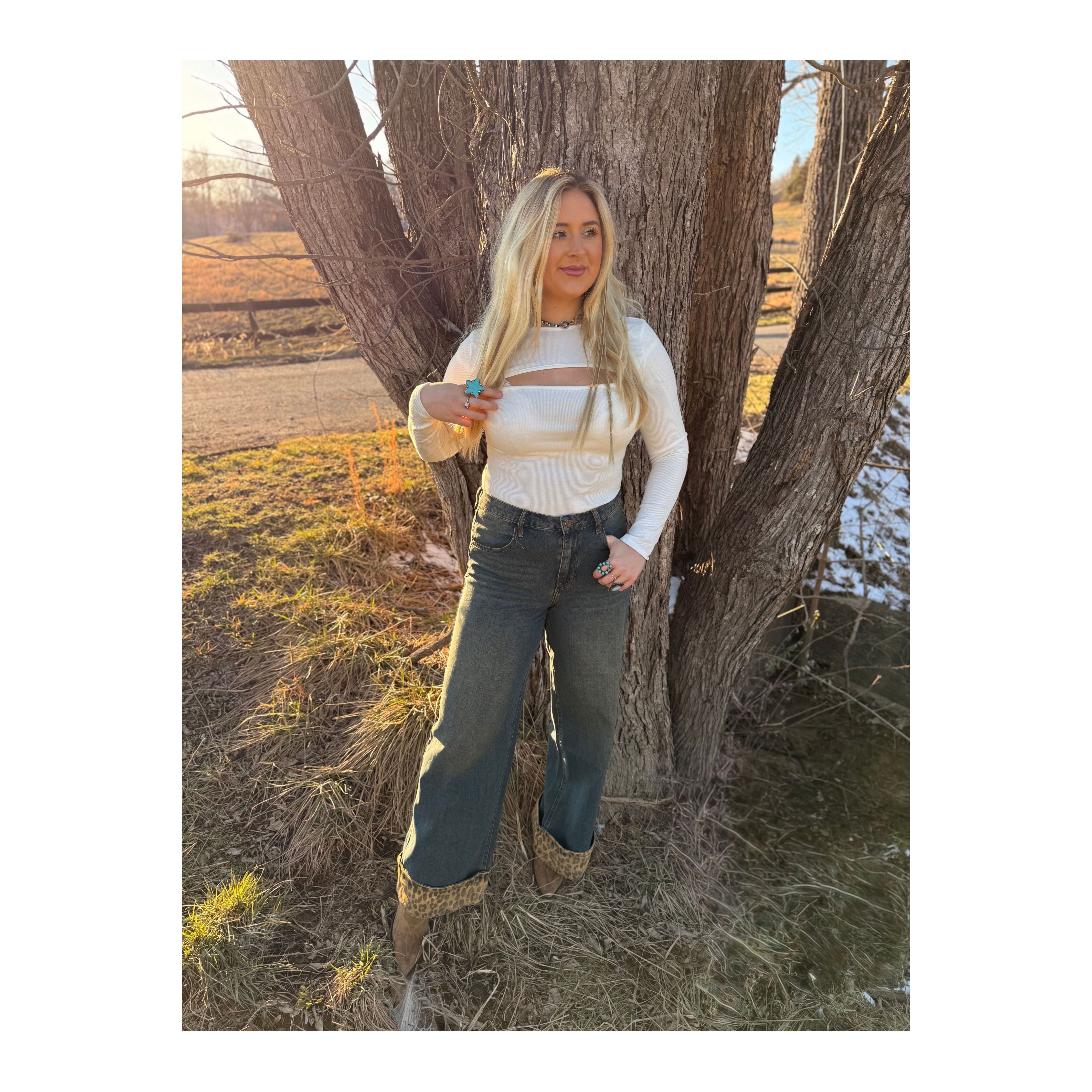 Keep Dreaming White Ribbed Bodysuit