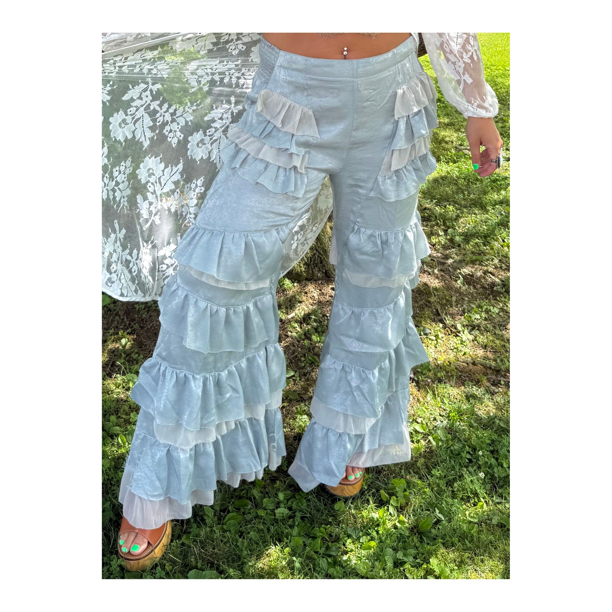 Oli & Hali: Tiered Ruffle Pant