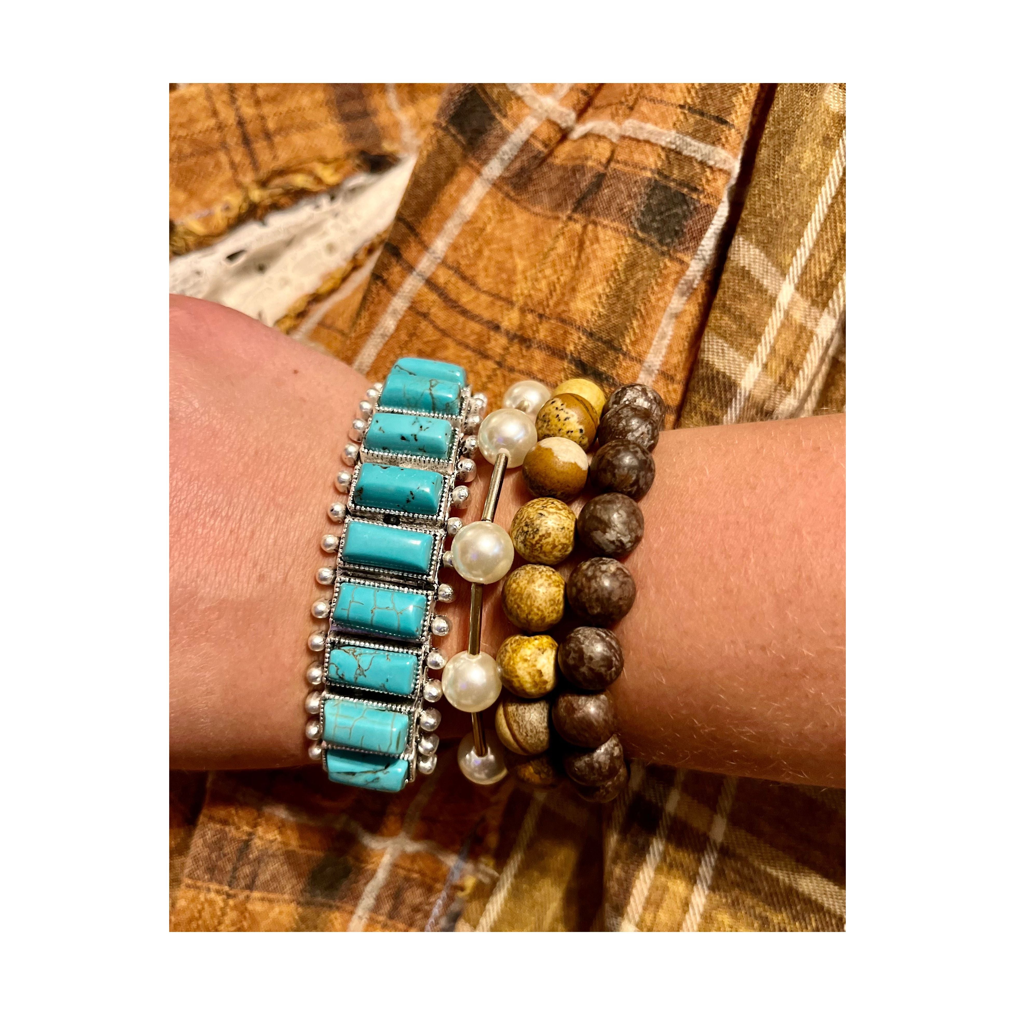 Thin Turquoise Cuff