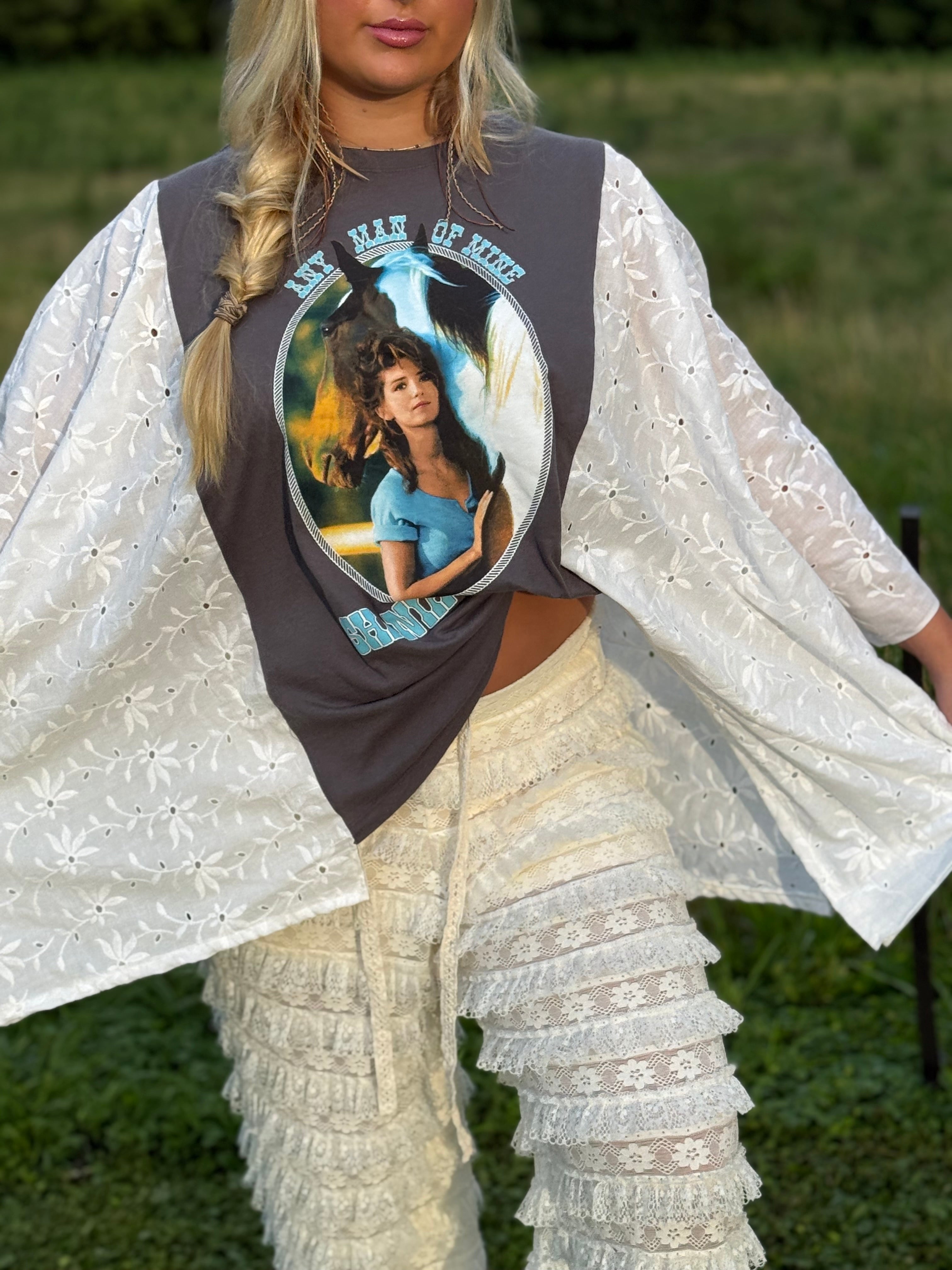 Shania Twain Upcycled Tee