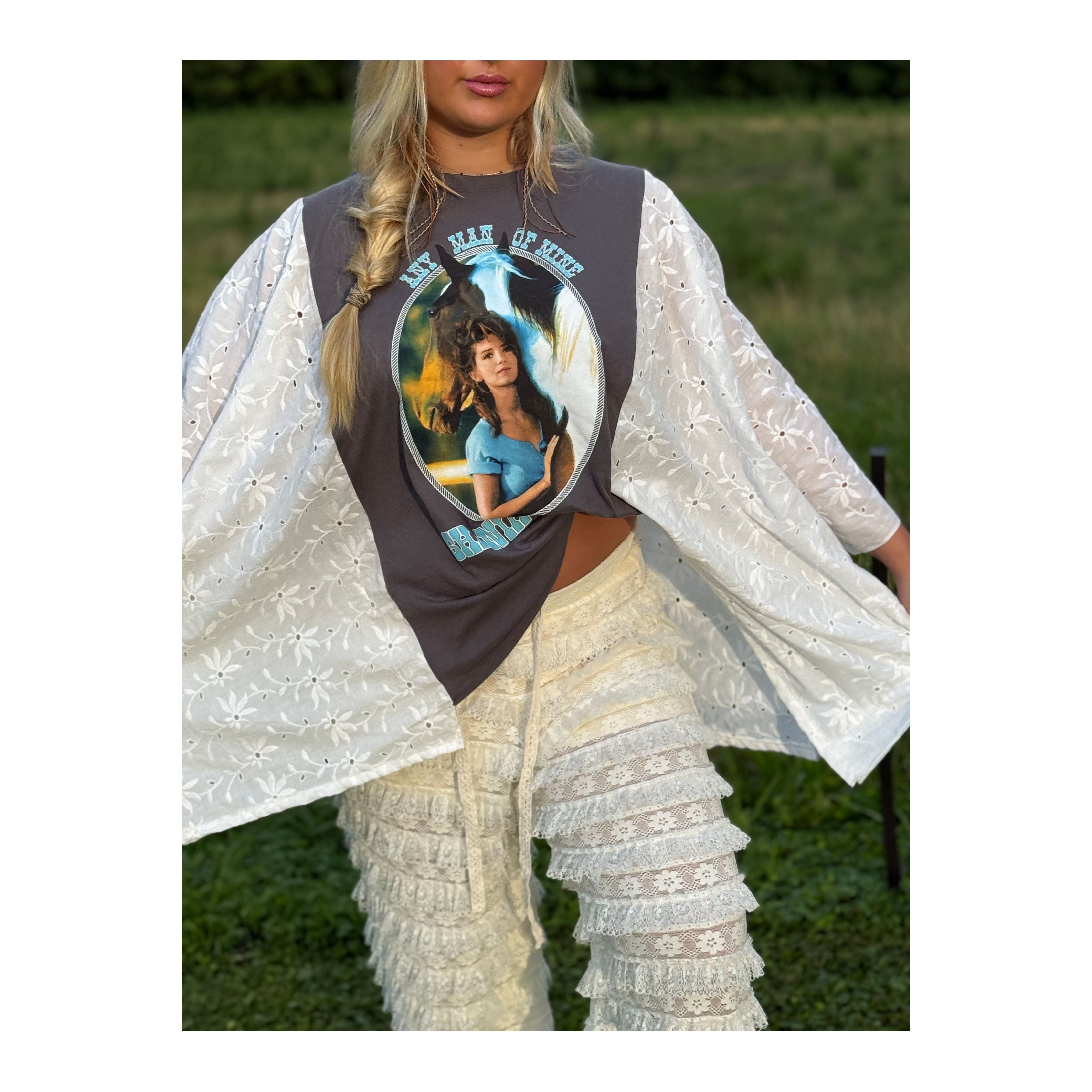 Shania Twain Upcycled Tee