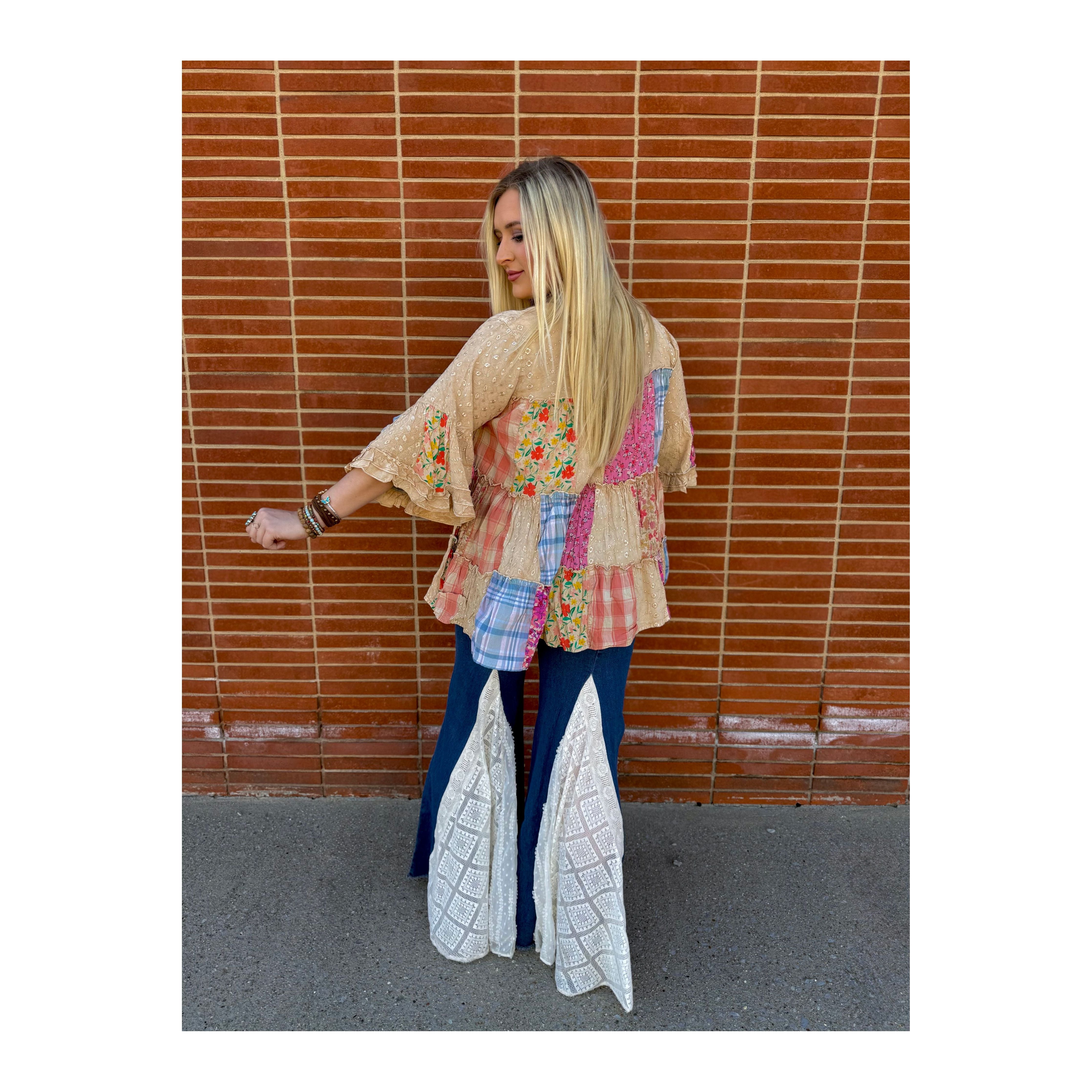 Happy Days Patchwork Top