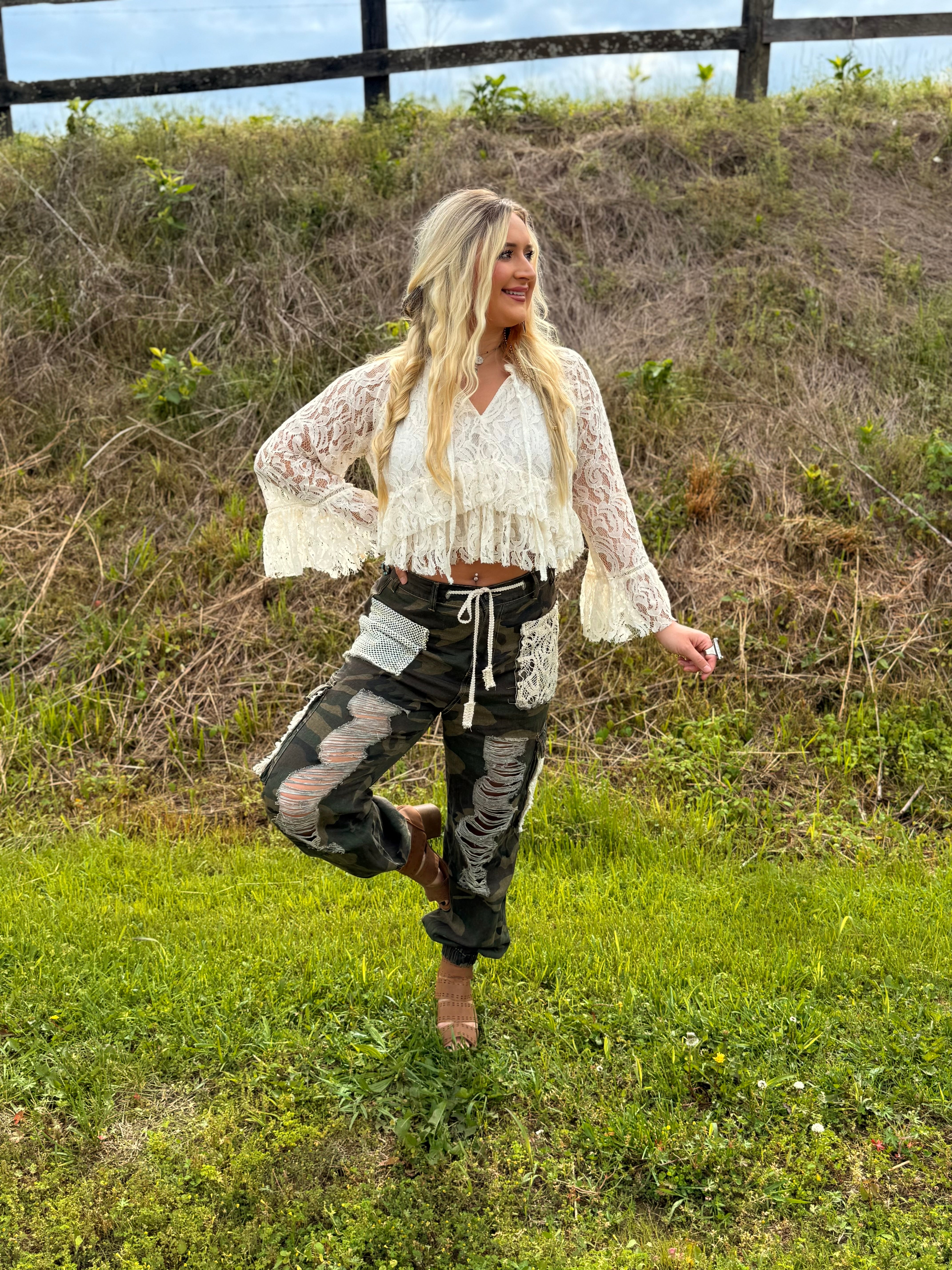 POL: Walk The Line Camo Pant