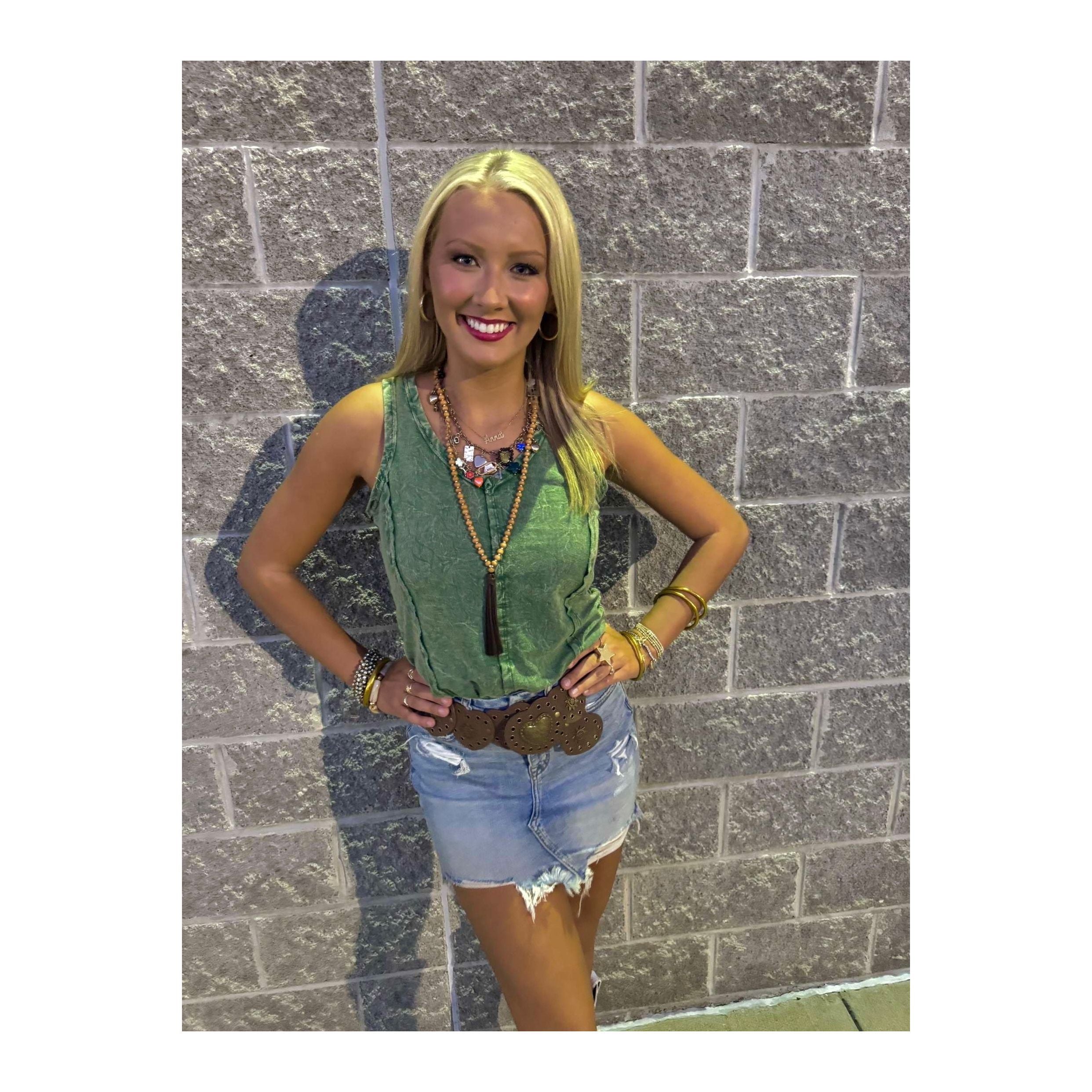 Green Goddess Zenana Tank